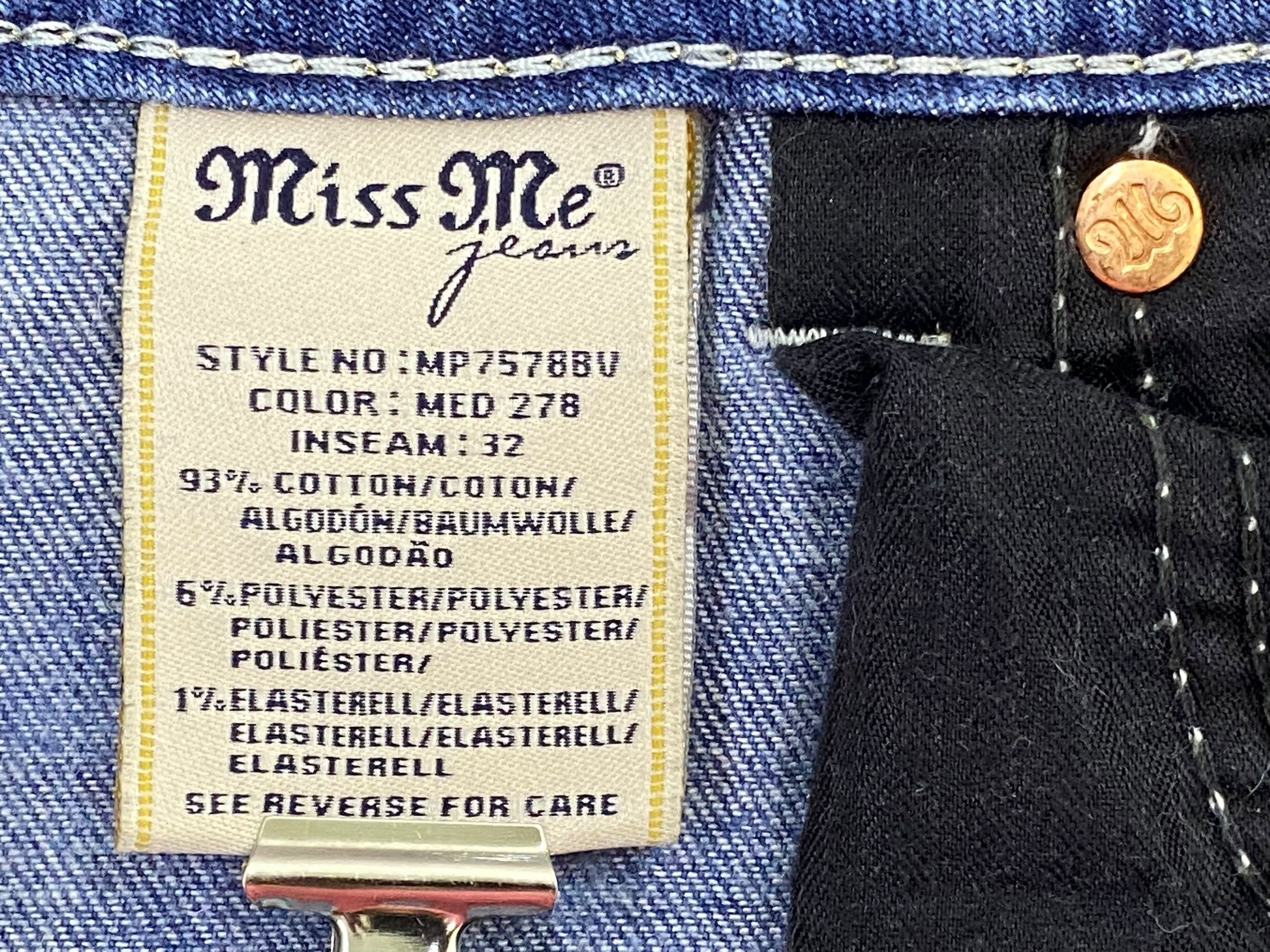 Miss Me Miss Me Flare Jeans Boyfriend Denim Jeans Size 30" / US 8 / IT 44 - 8 Thumbnail