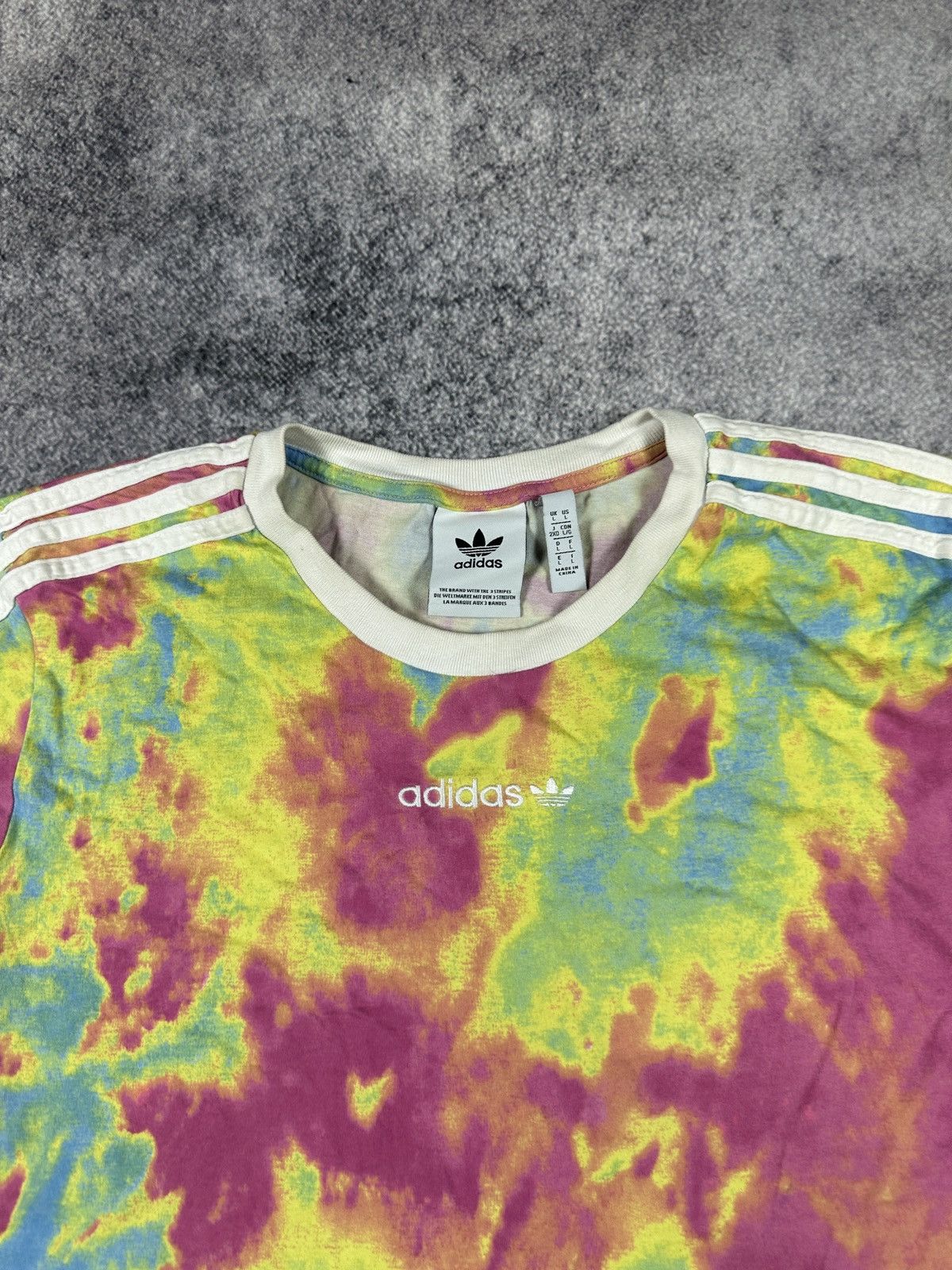Adidas Y2K Adidas T-shirt Streetwear Rare Casual Logo VTg Size US L / EU 52-54 / 3 - 2 Thumbnail