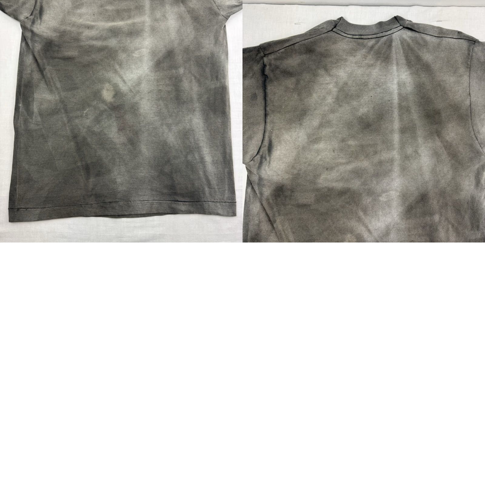 Fruit Of The Loom VINTAGE Black T Shirt Adult XL Sun Faded Ghost Pocket Grunge Hipster Punk Fruit of the Loom Size US XL / EU 56 / 4 - 10 Thumbnail