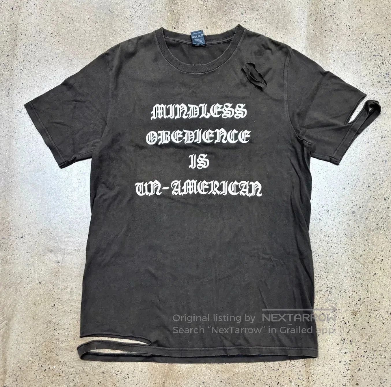 DEN IM by SIKI IM N9 Number Nine Archive Distressed T. Size US XL / EU 56 / 4 - 1 Thumbnail