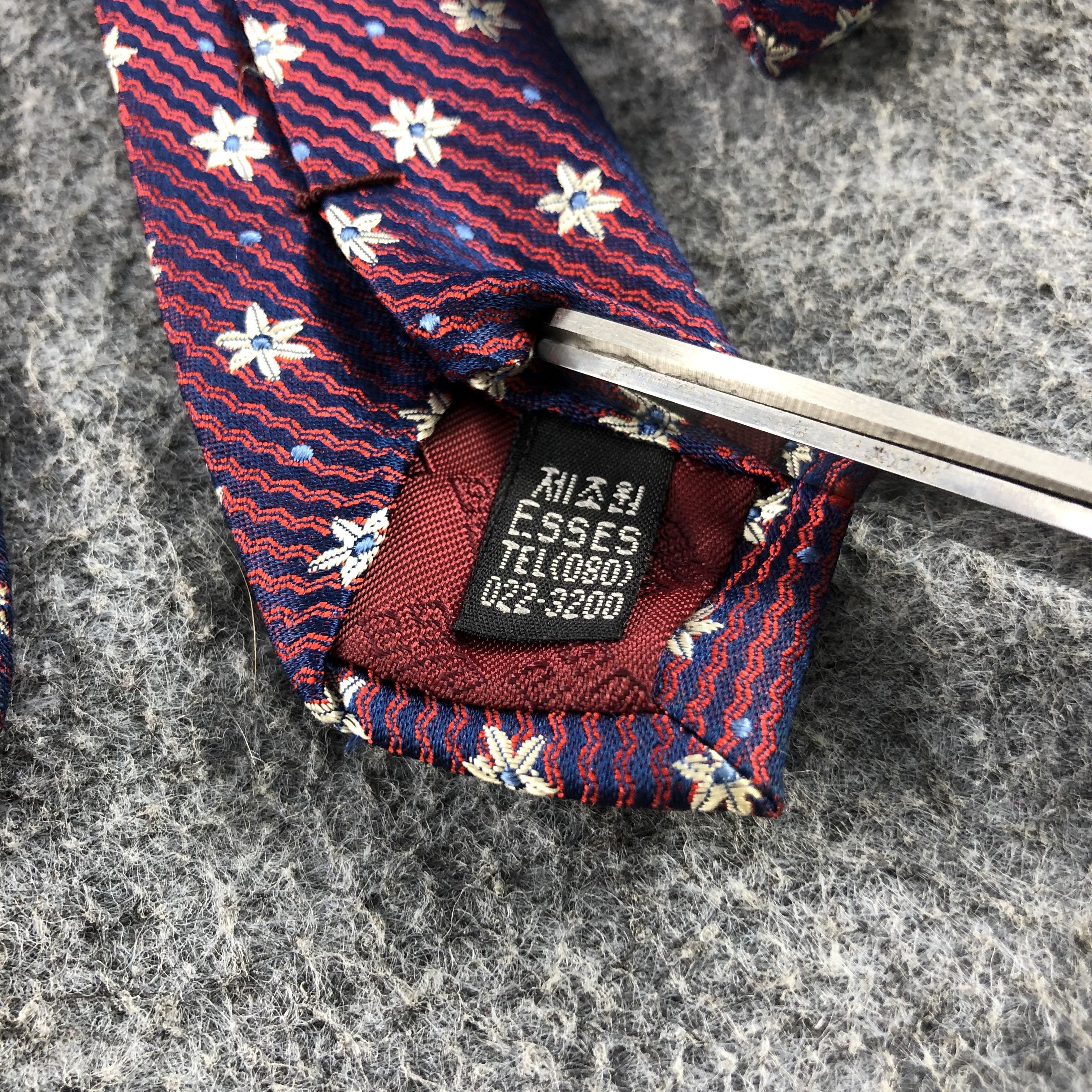 Vintage GivENChy Monsieur Silk Neck Ties T117 Size ONE SIZE - 5 Thumbnail