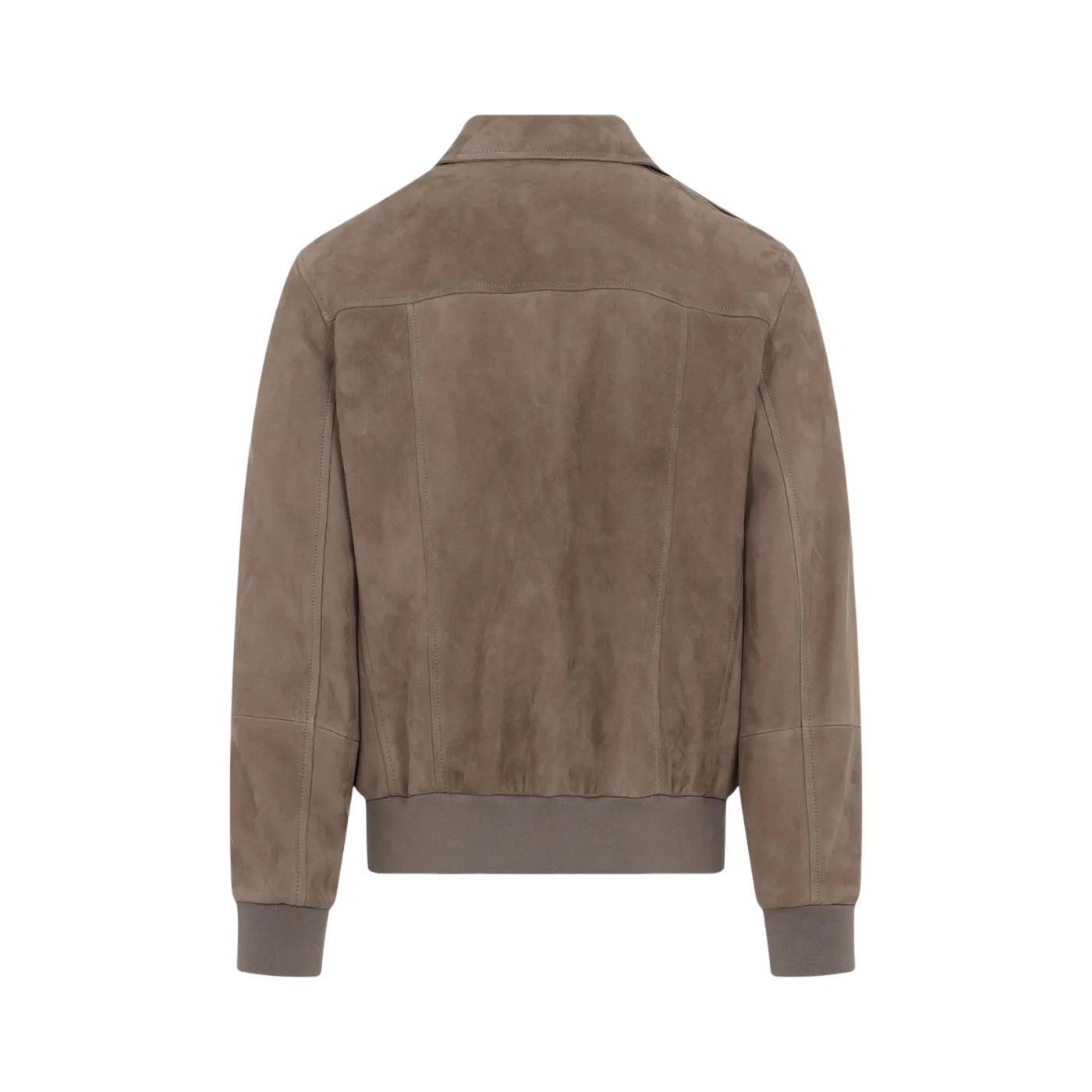 Brunello Cucinelli BRUNELLO CUCINELLI Juta Suede Bomber Jacket New & Authentic Size US L / EU 52-54 / 3 - 2 Thumbnail