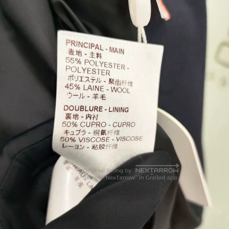 Louis Vuitton Louis Vuitton Navy blue military coat Size XXS / US 00 / IT 34 - 6 Thumbnail