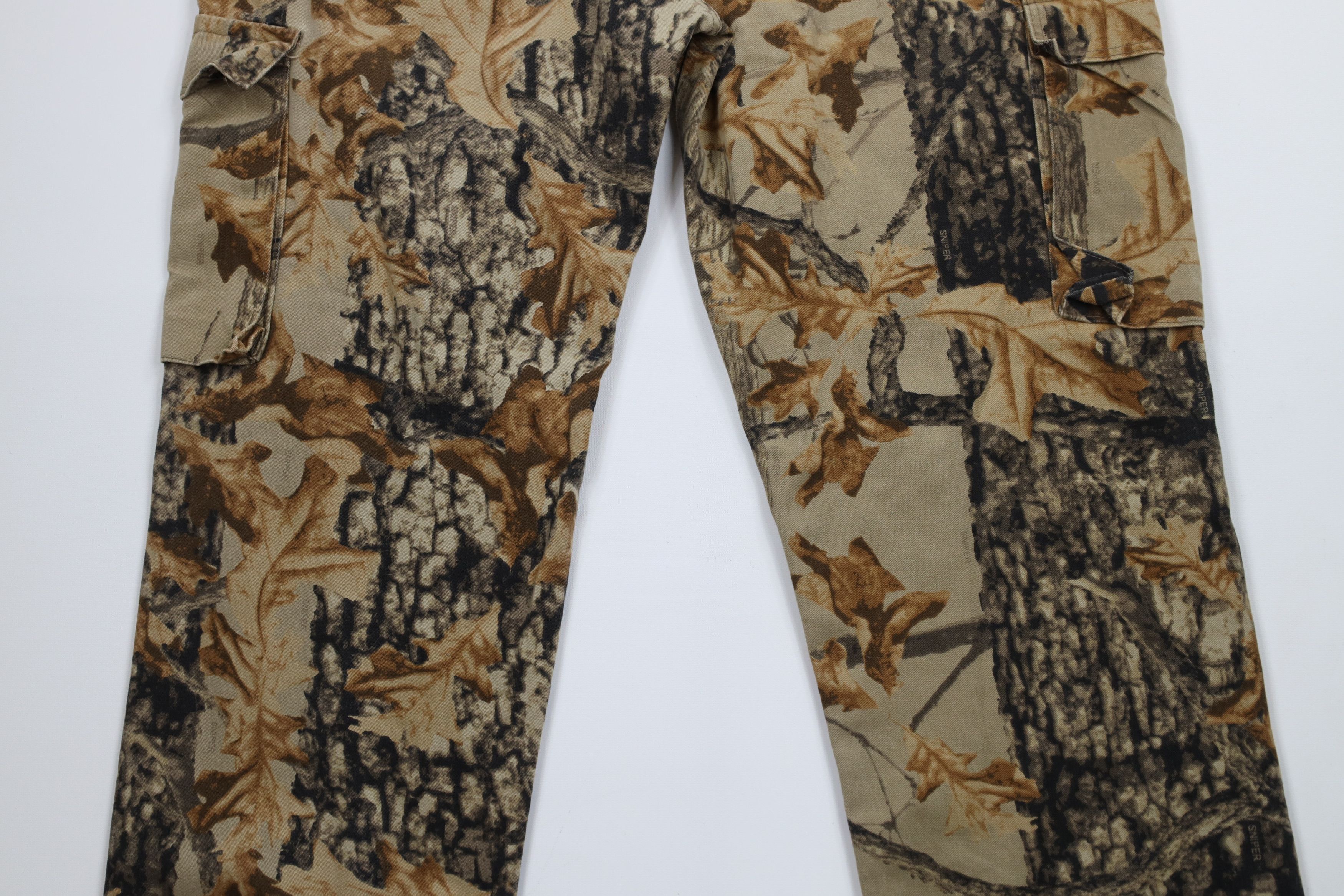 Vintage Vintage 90s Streetwear Camouflage Wide Leg Cargo Pants USA Size US 36 / EU 52 - 12 Thumbnail