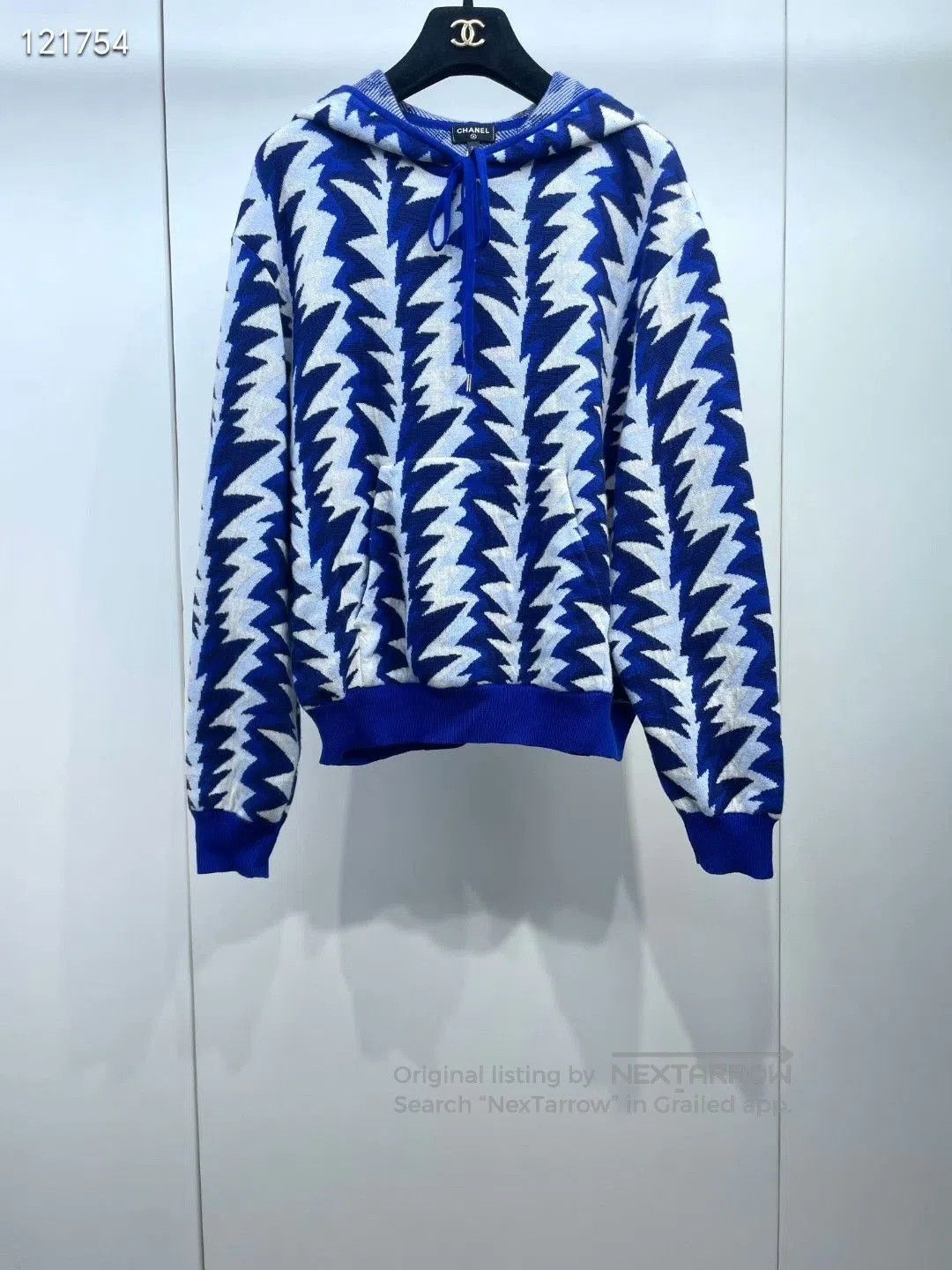 Chanel Chanel Cruise Colorblock Knit Hoodie. Size XXS / US 00 / IT 34 - 1 Thumbnail