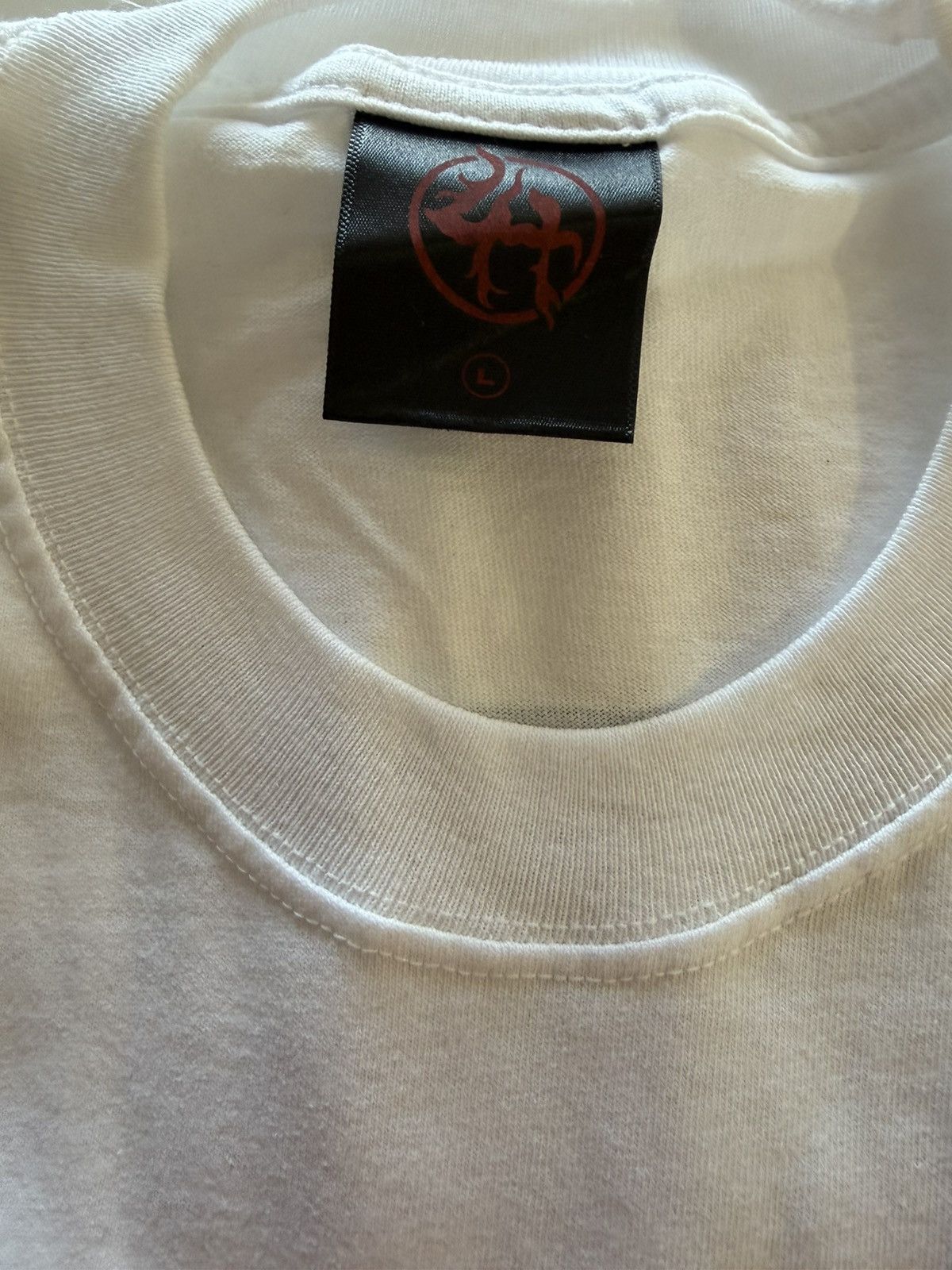 Awful Lot of Cough Syrup Lost Hills x Cough Syrup Spell Out Tee White Size US L / EU 52-54 / 3 - 3 Thumbnail