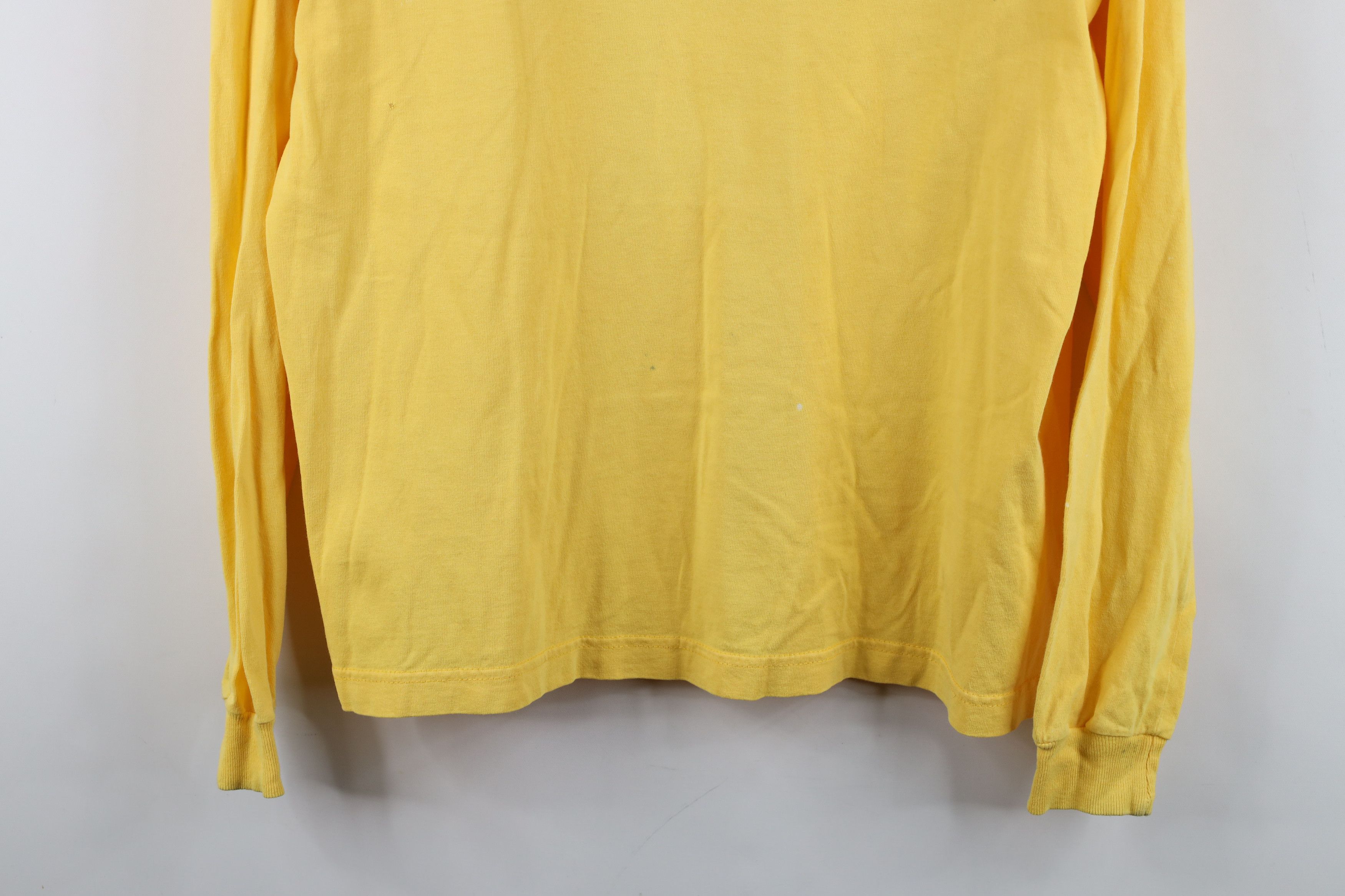 Starter Vintage 90s Starter Spell Out Long Sleeve T-Shirt Yellow Size US XS / EU 42 / 0 - 3 Thumbnail
