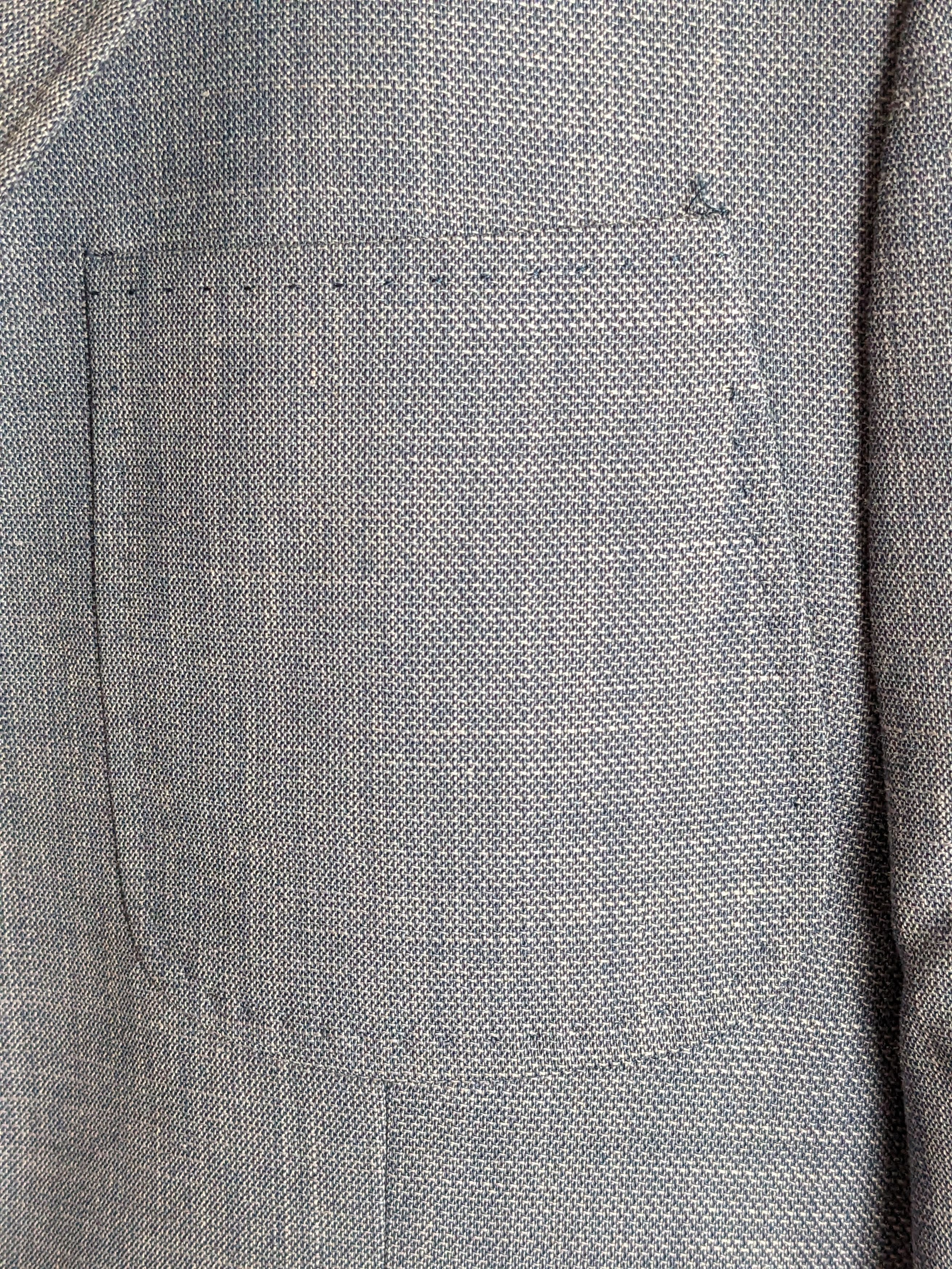 Tombolini Tombolini Jacket Mens Wool Linen Blazer Size 50R - 2 Thumbnail