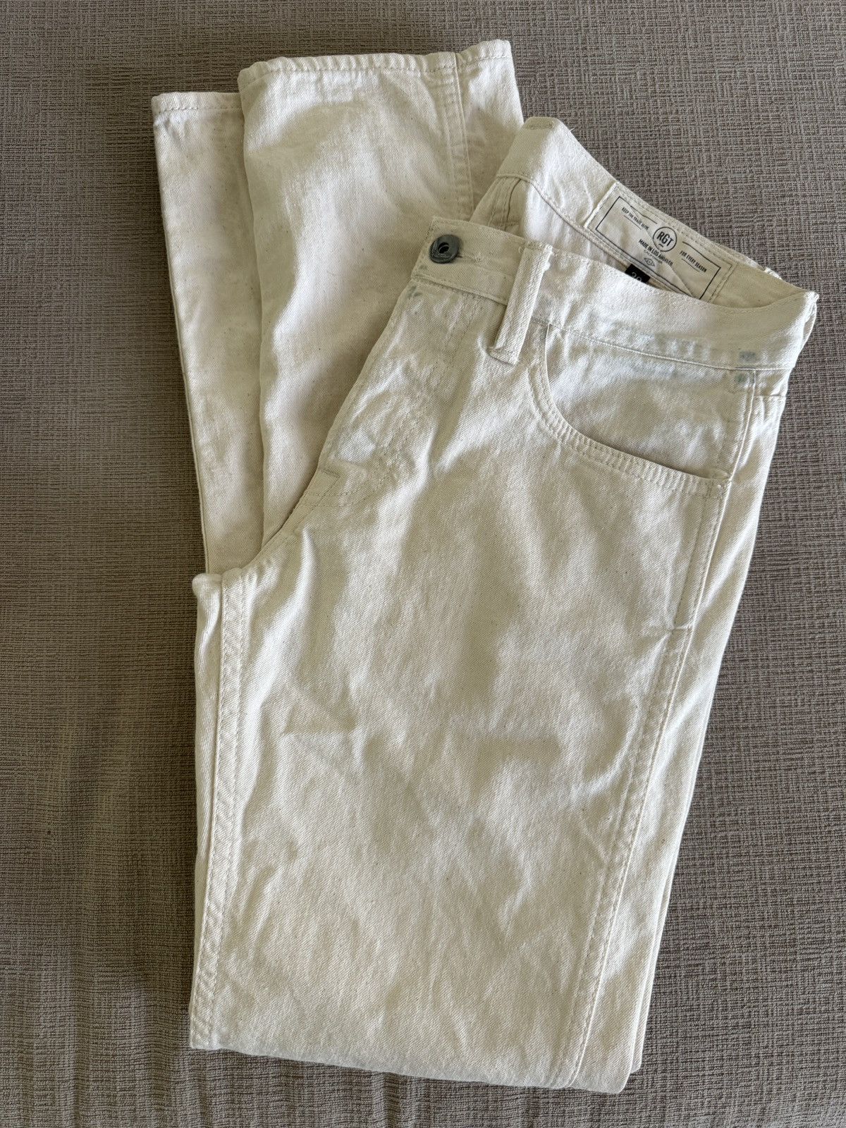 image of Rgt Rogue Territory Ecru Sk Size 30 in White, Men's