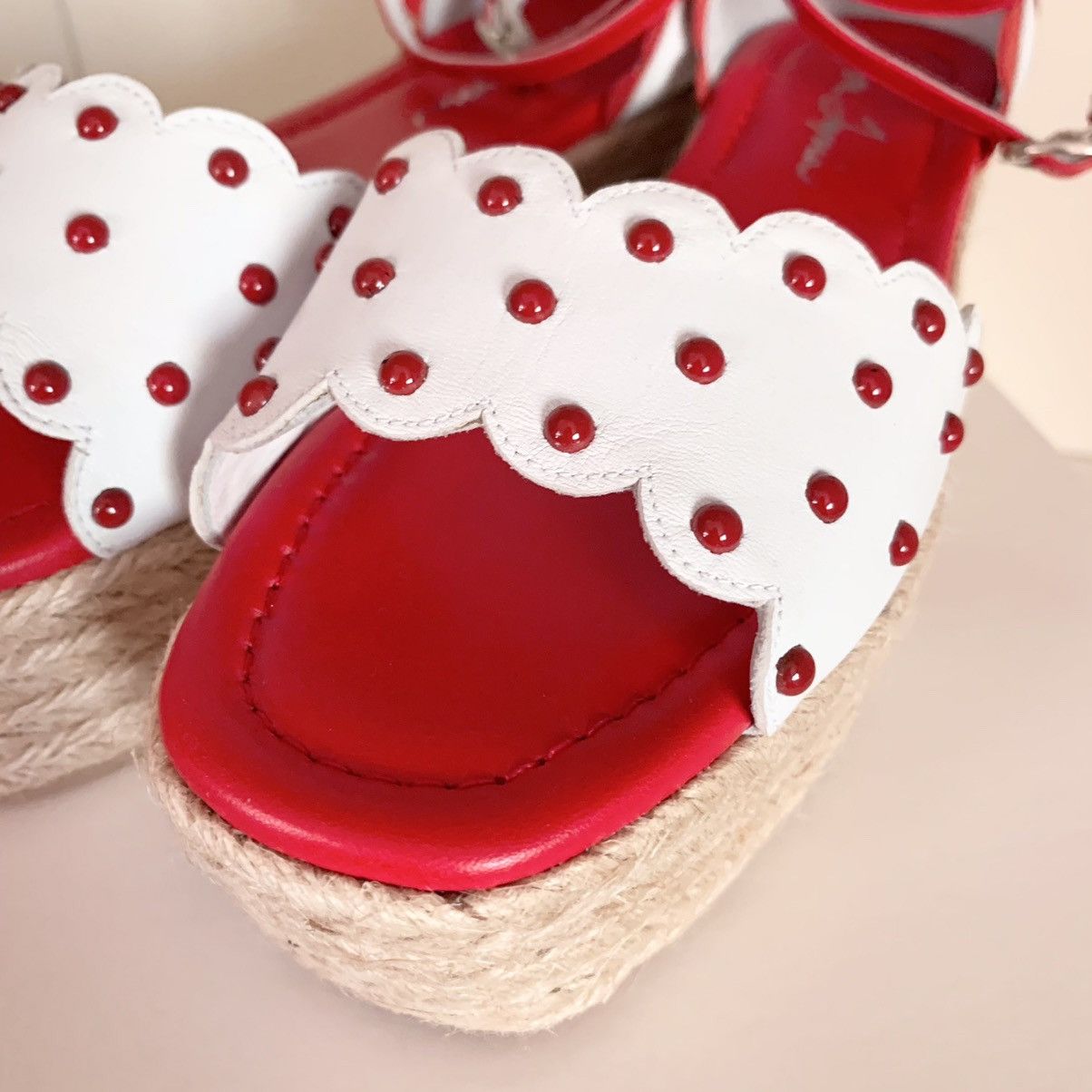 Other Isa tapia cherry leather flat form platforms Size US 6.5 / IT 36.5 - 8 Thumbnail