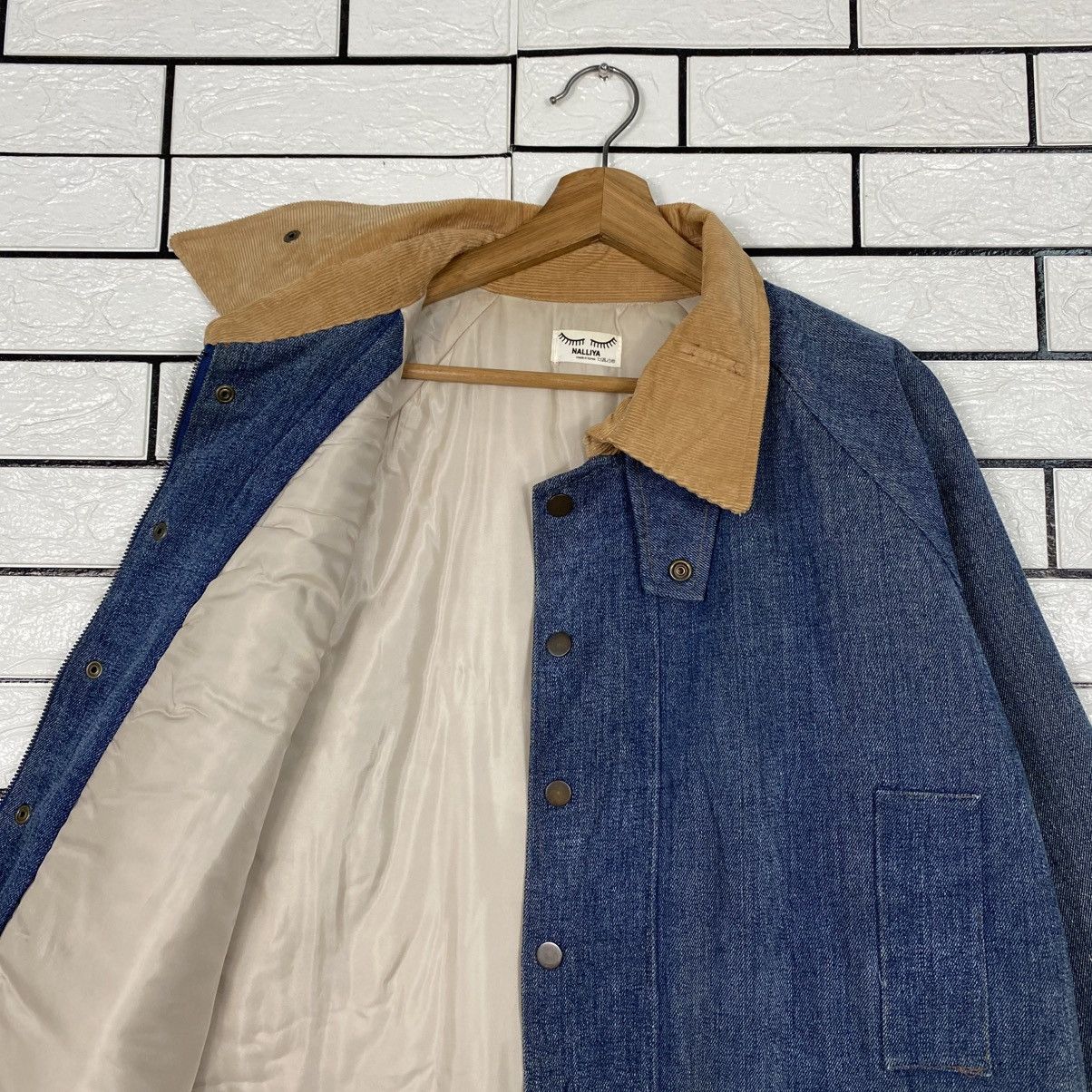 Japanese Brand Vintage Chore Work Denim Jacket Nalliya Issey Miyake Size US M / EU 48-50 / 2 - 13 Thumbnail