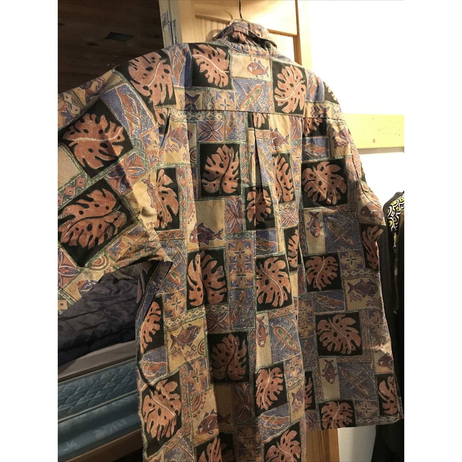 Other Malihini Vintage Men’s L orange Floral Button Hawaiian Shirt Size US L / EU 52-54 / 3 - 12 Thumbnail