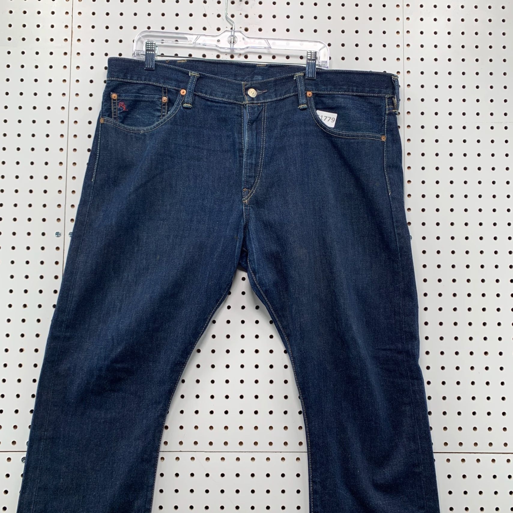Polo Ralph Lauren VINTAGE Polo Ralph Lauren Denim Jeans Mens Size 38x30 Dark Wash Slim Straight 5-Pocket Blue Mens Size US M / EU 48-50 / 2 - 4 Thumbnail