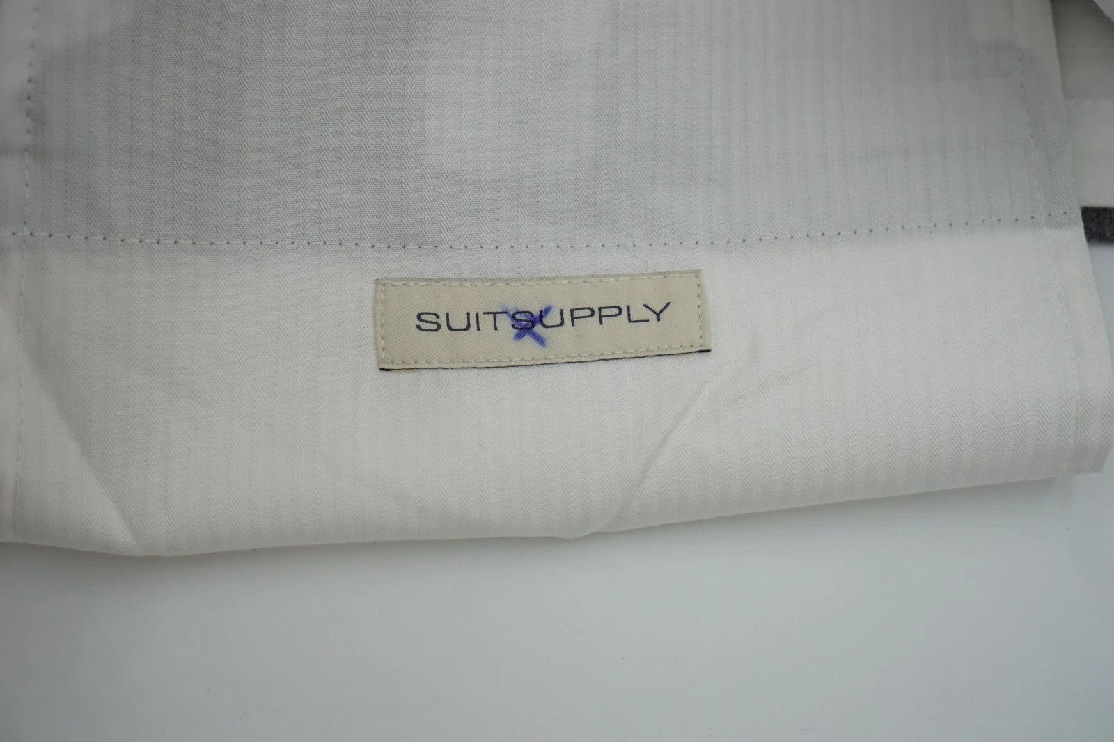 Suitsupply Men Suitsupply Trousers Wool Linen & Silk Grey Piana US44S Size 44S - 5 Thumbnail