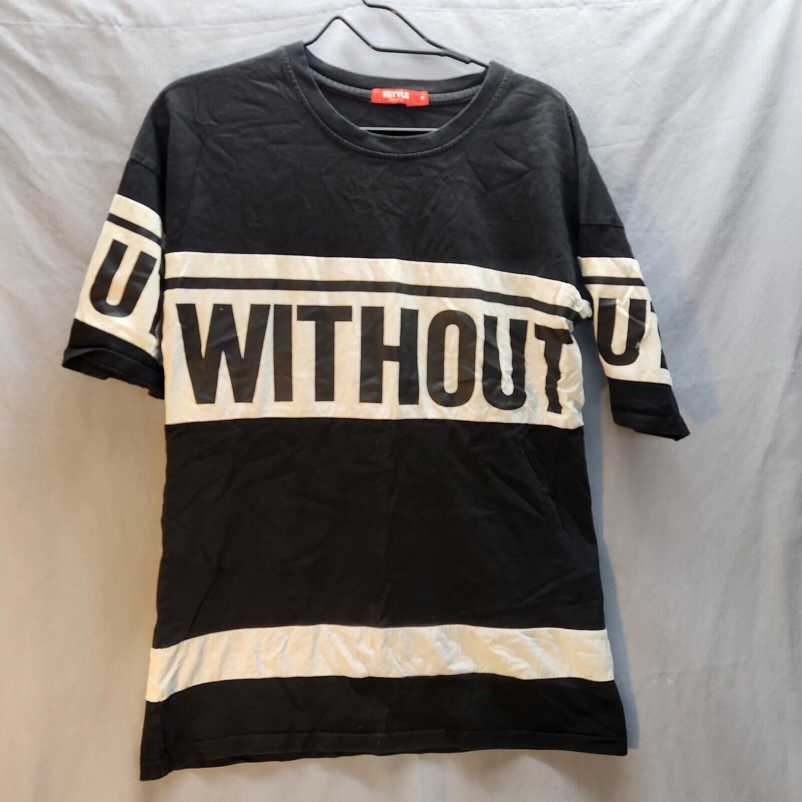 Designer HStyle Without Tshirt Mens Size Small Size US S / EU 44-46 / 1 - 1 Thumbnail
