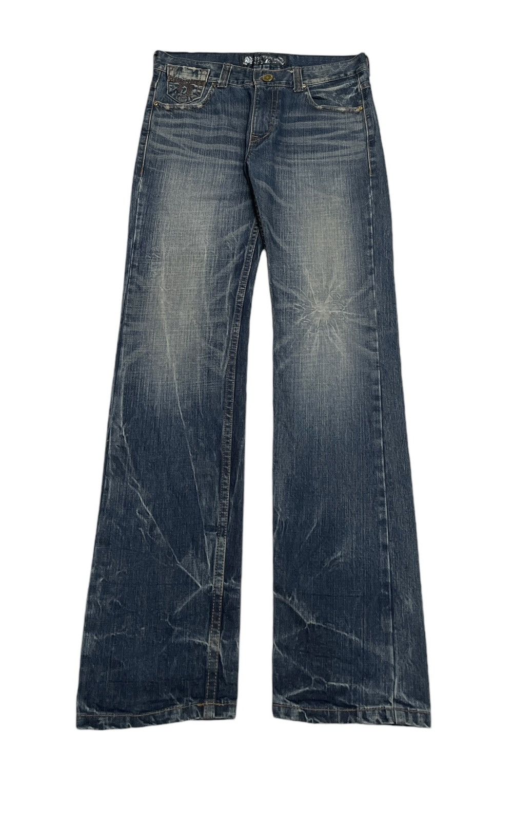 If Six Was Nine × Japanese Brand × Vintage Rare Design Vintageq Japanese Brand Red Pepper Jeans 1990s Size US 34 / EU 50 - 1 Thumbnail