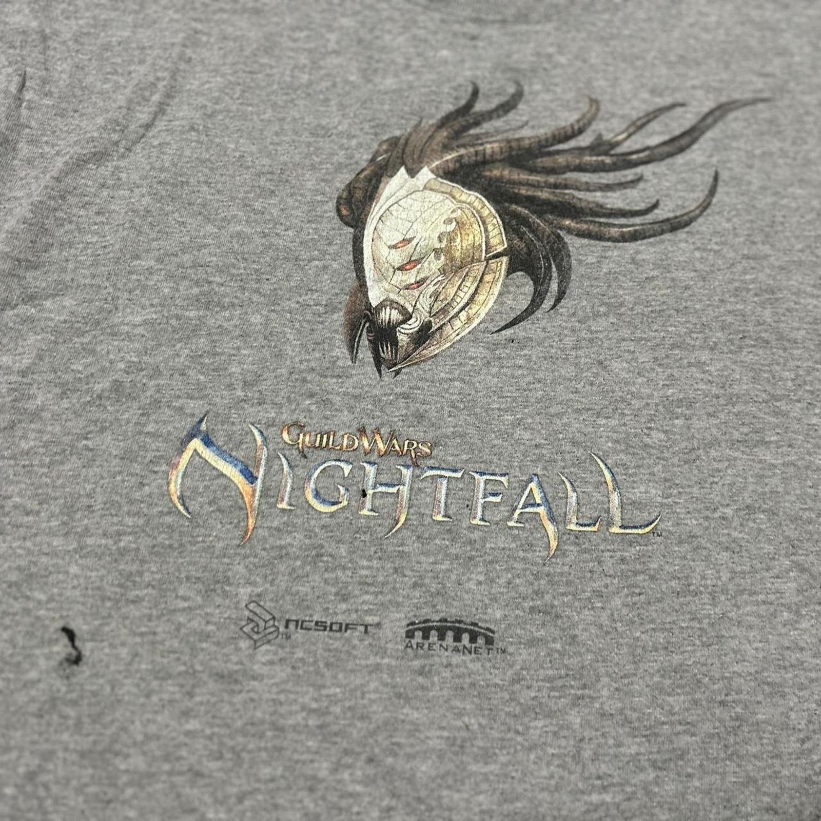 Delta **Grey Nightfall Guild Wars Promo T-Shirt - Delta Tag Size US XL / EU 56 / 4 - 2 Thumbnail