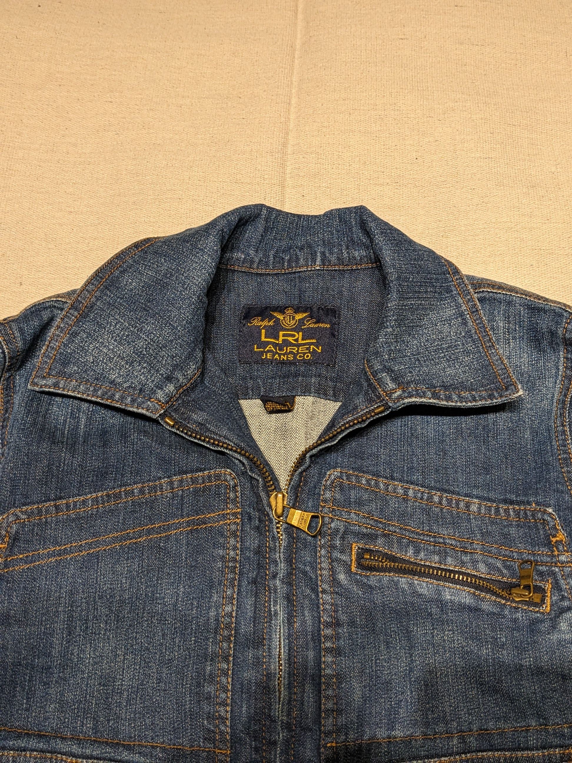 Polo Ralph Lauren Vintage Lauren Ralph Lauren Polo denim jacket womens M Size M / US 6-8 / IT 42-44 - 4 Thumbnail