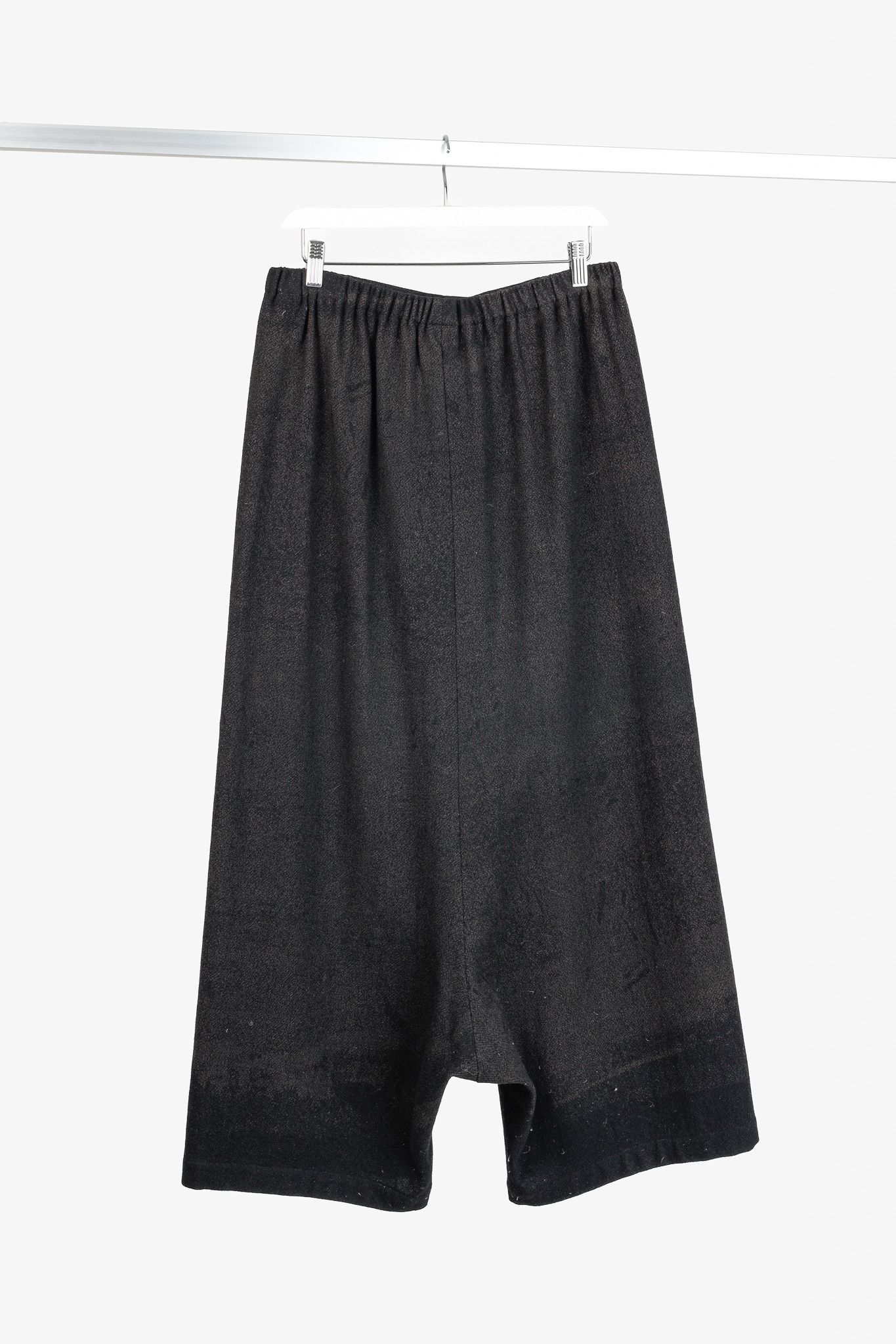 Other Shirin Guild Brown & Black Wool Drop-Crotch Pants Size 30" / US 8 / IT 44 - 2 Thumbnail