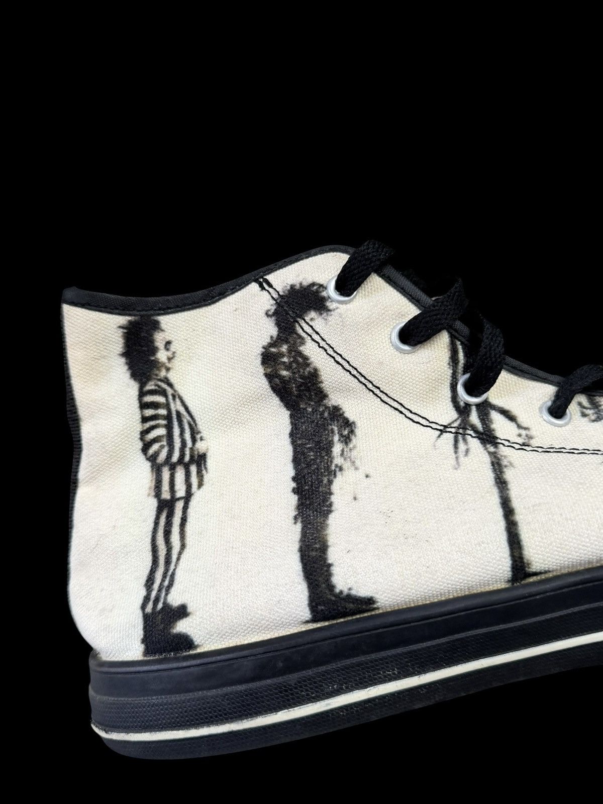 Vintage Jack Skellington Edward Scissorhands shoes gothic horror emo Size US 12 / EU 45 - 4 Thumbnail