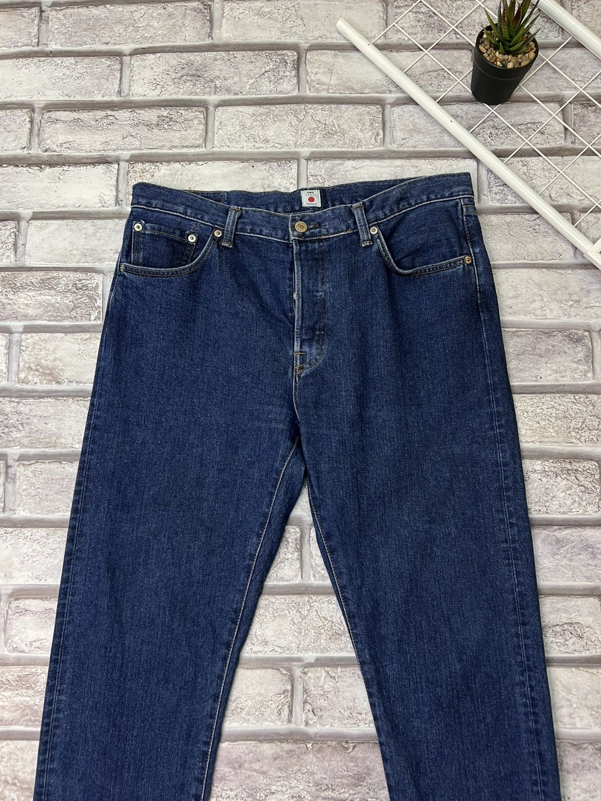 Edwin × Japanese Brand × Vintage Edwin Jeans Denim Size US 34 / EU 50 - 6 Thumbnail