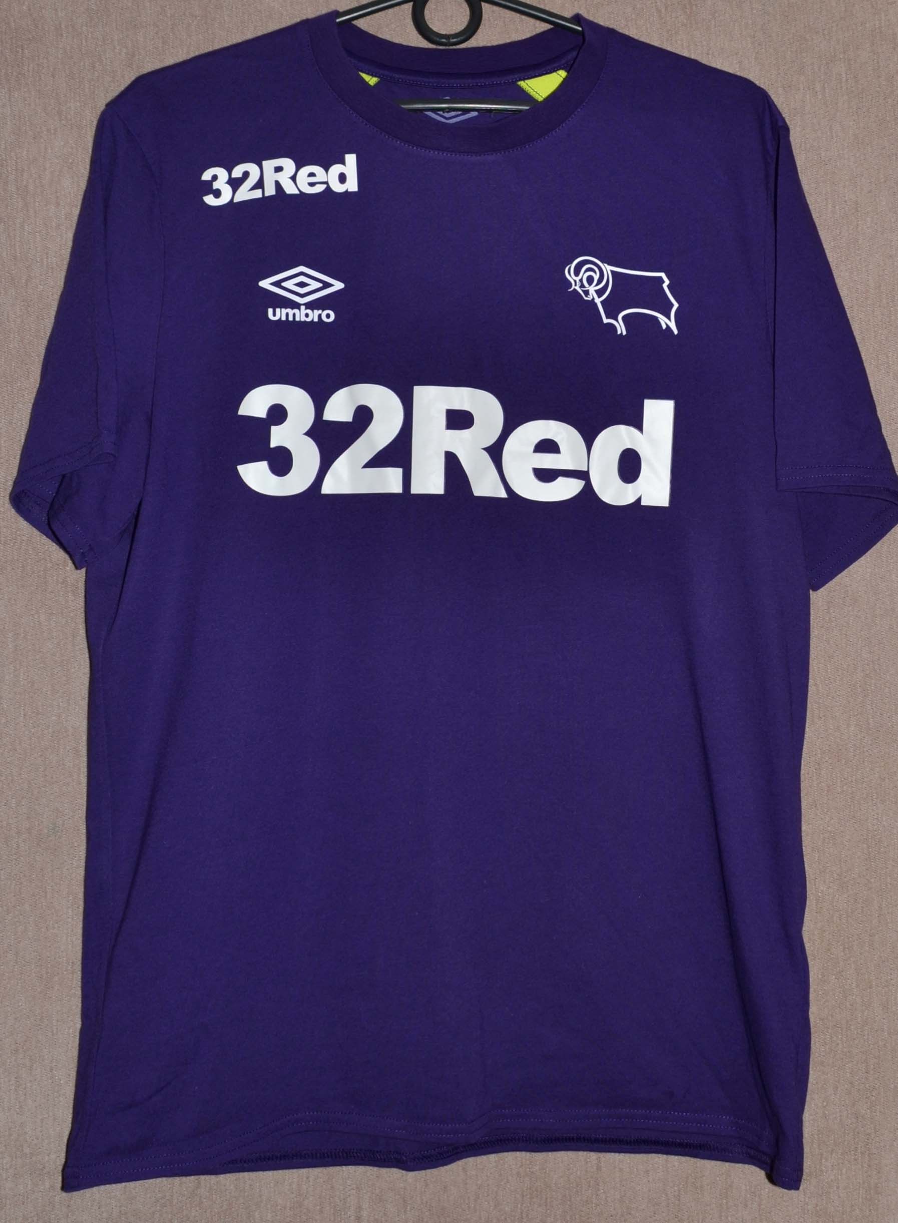 Umbro Derby County FC 2018 2019 Player Issue Training 7 UMBRO Size US L / EU 52-54 / 3 - 1 Thumbnail
