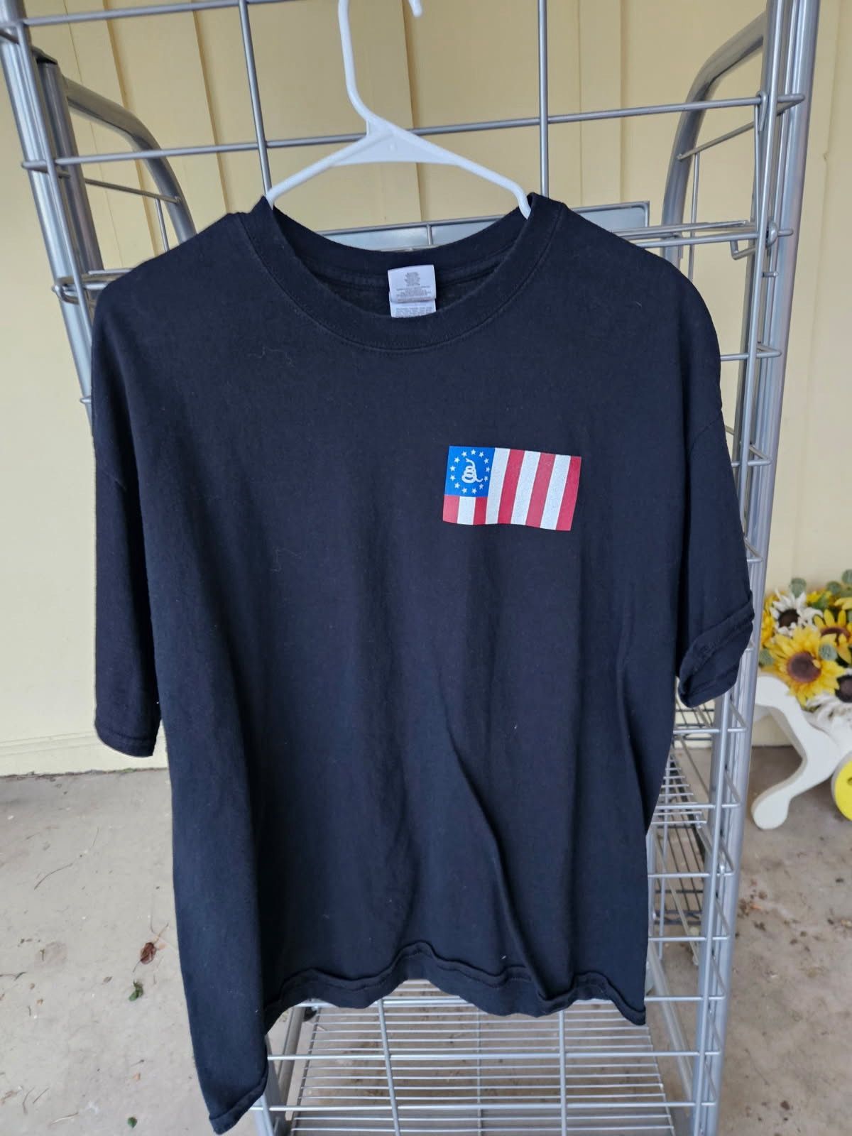 Gildan USA A History Of Defiance Flag Gildan Tee Size US XL / EU 56 / 4 - 2 Thumbnail