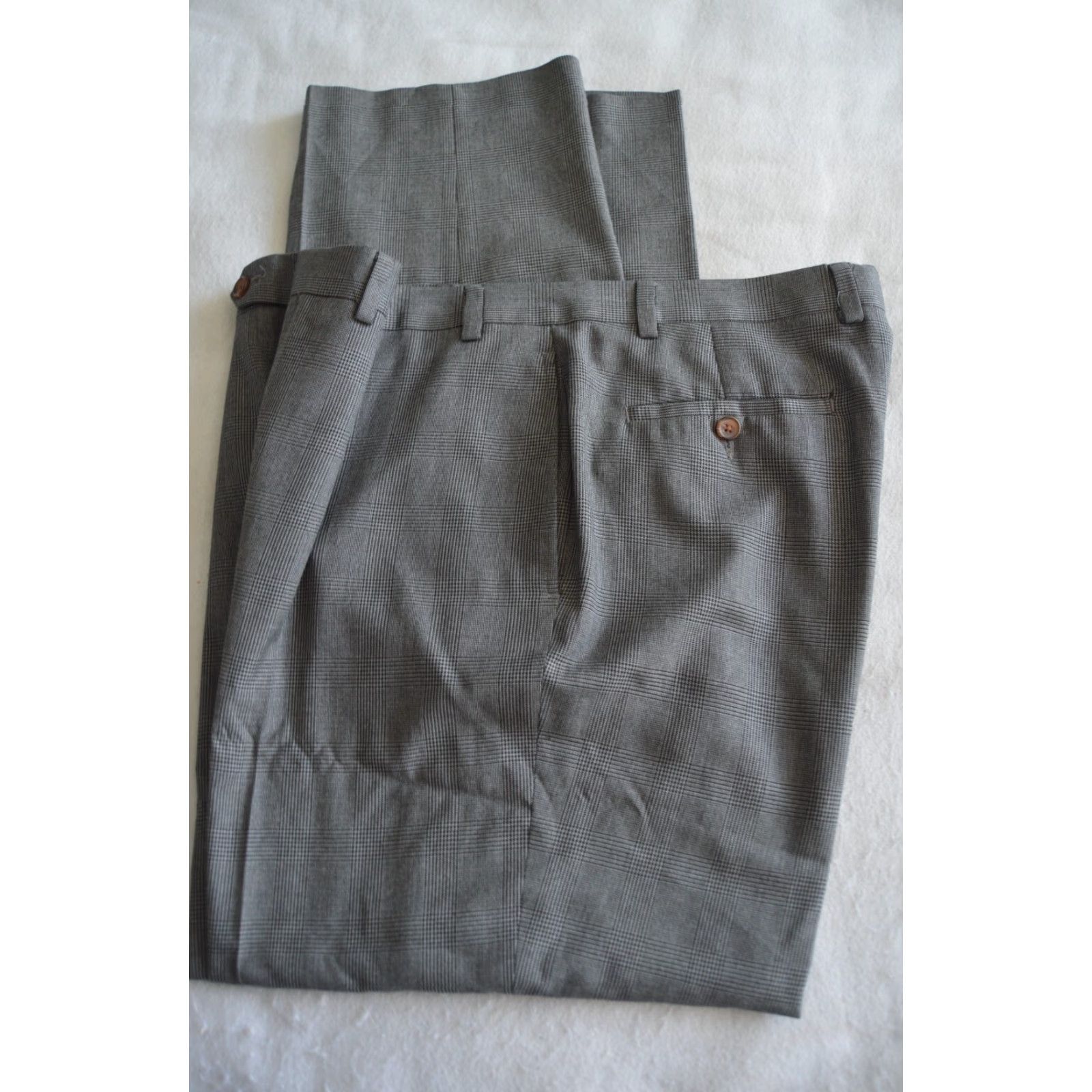 Ralph Lauren Ralph Lauren Pants Men's 38/32 Gray Glen-Plaid Size US 38 / EU 54 - 4 Thumbnail