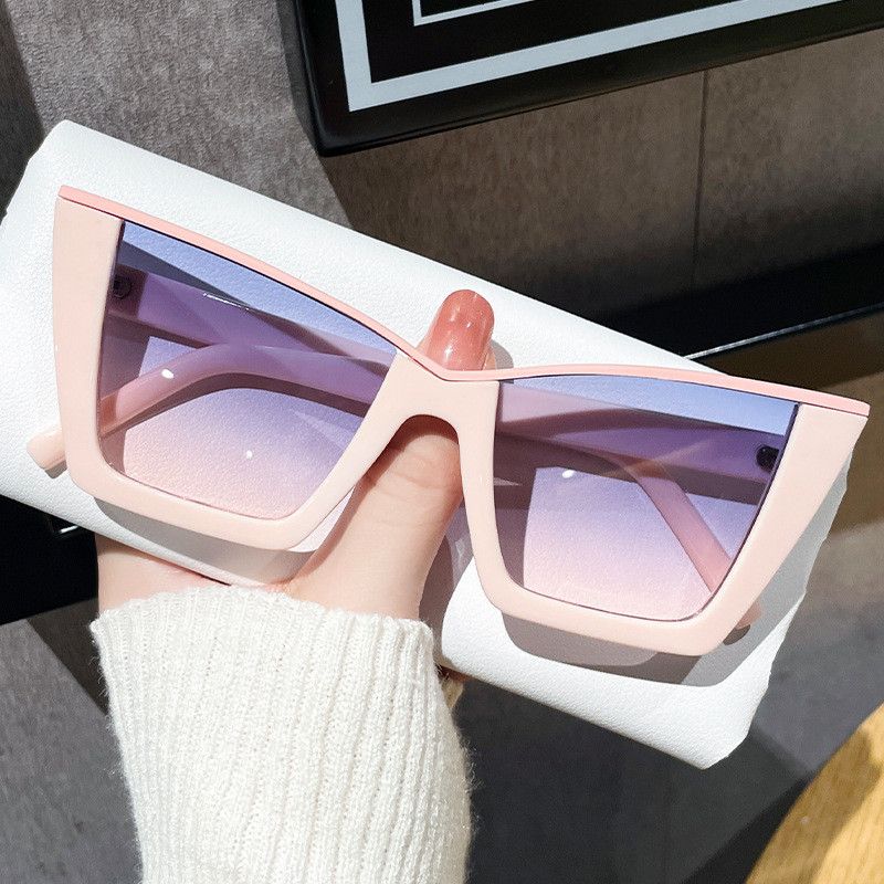 Electric Visual Hip-hop Street ins style custom avant-garde sunglasses Size ONE SIZE - 1 Thumbnail