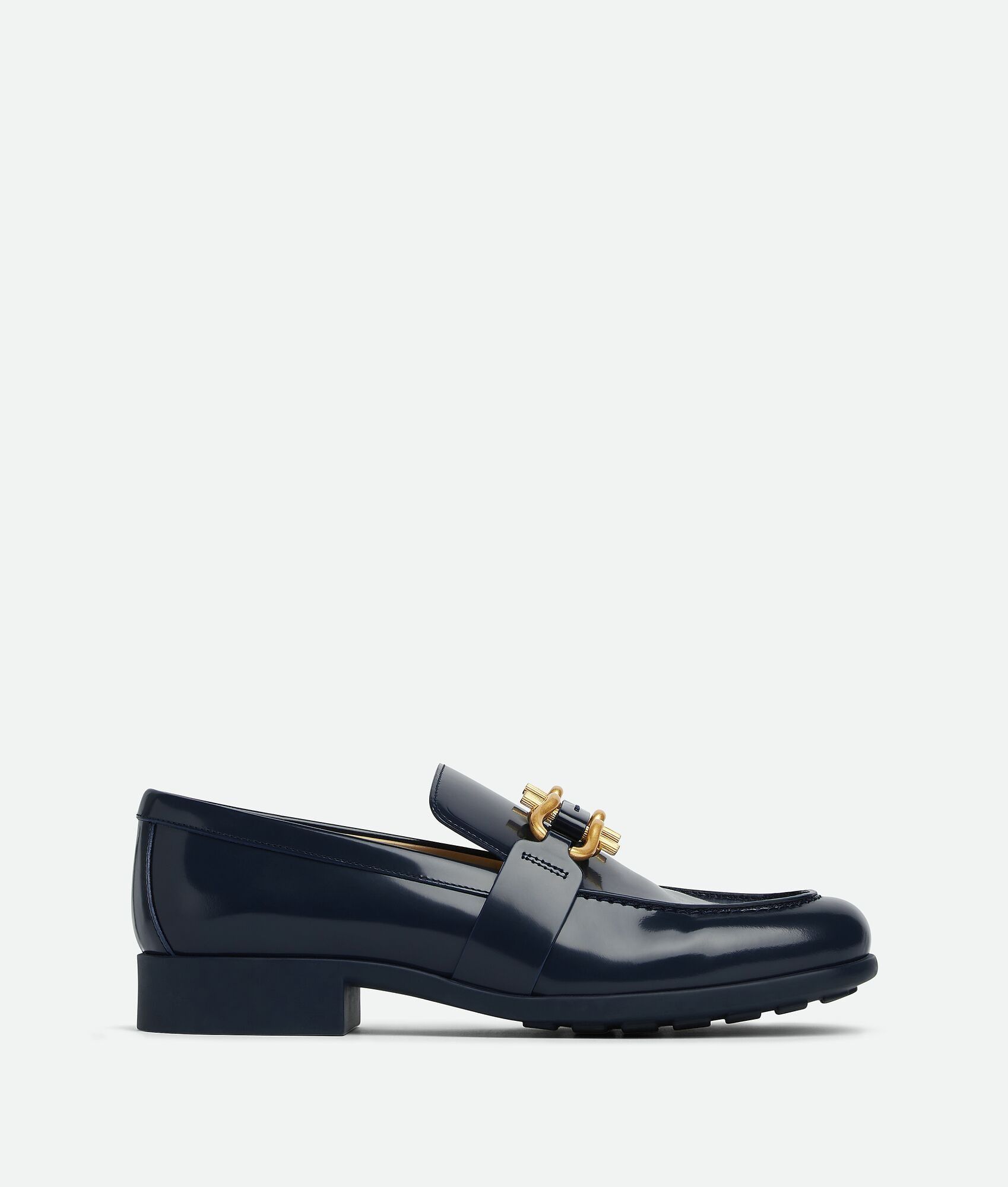Bottega Veneta o1bcso1str0725 Monsieur Loafers in Abyss Size US 5 / IT 35 - 1 Thumbnail