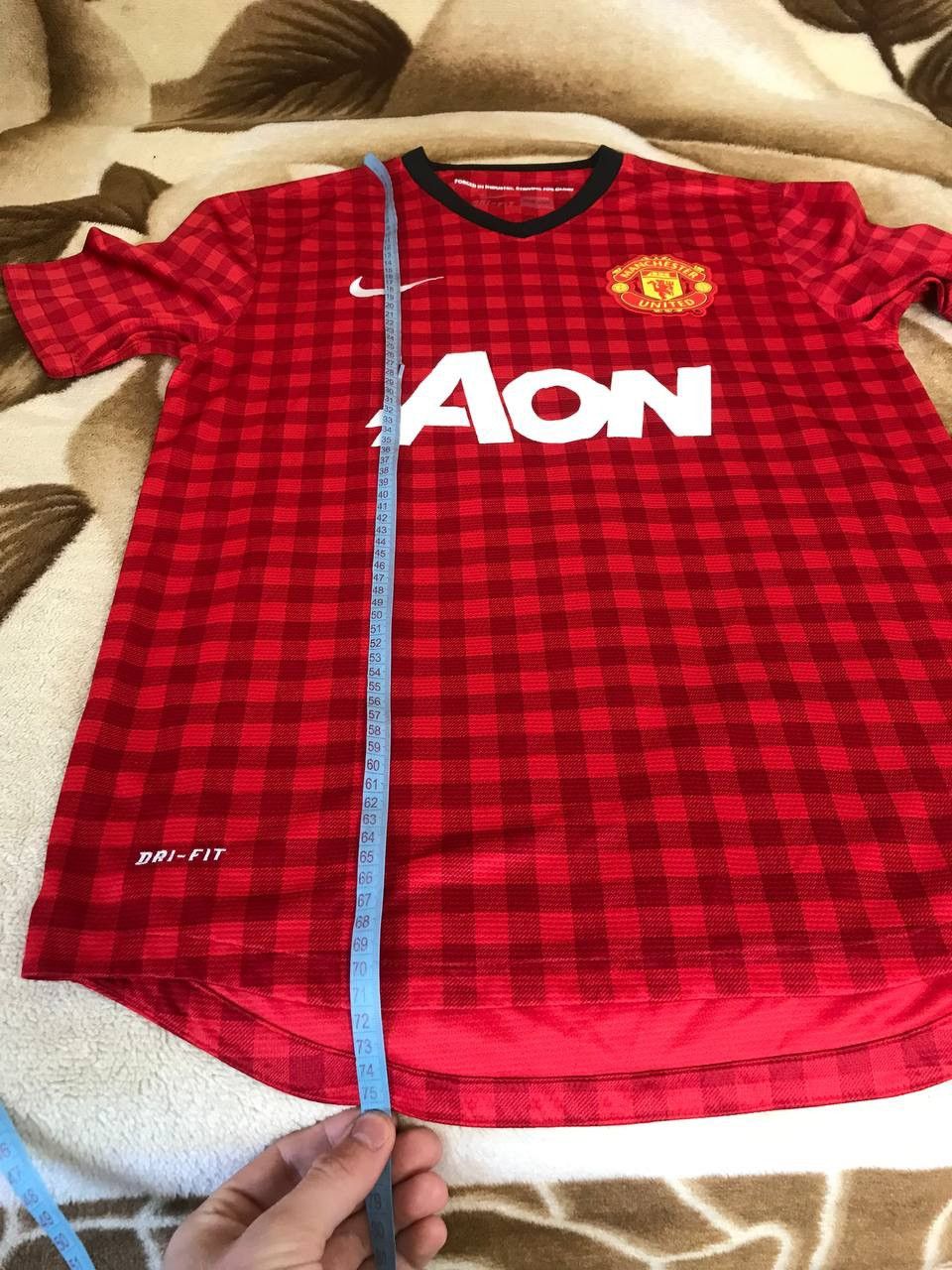 Vintage 🔥 Nike Manchester United Home 2012-2013 Jersey T Shirt Size US M / EU 48-50 / 2 - 13 Thumbnail