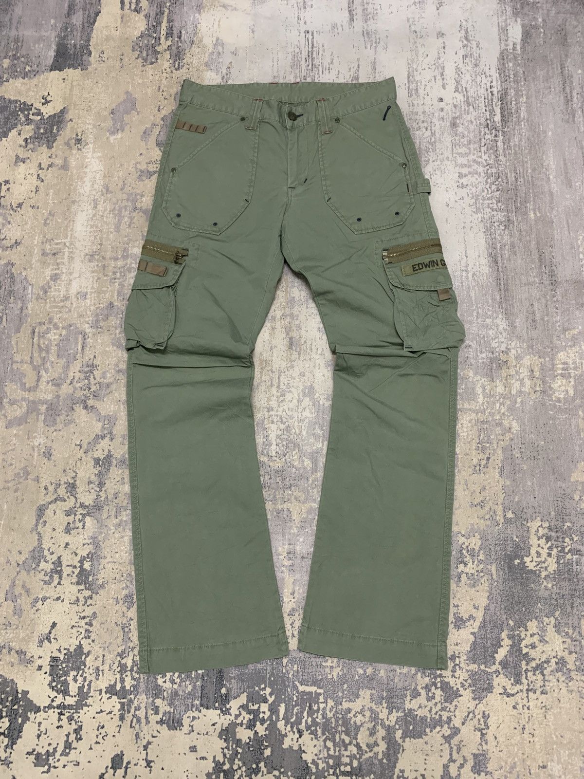 Japanese Brand EDWIN Golf Multipocket OG Cargo Pant Size US 32 / EU 48 - 1 Thumbnail