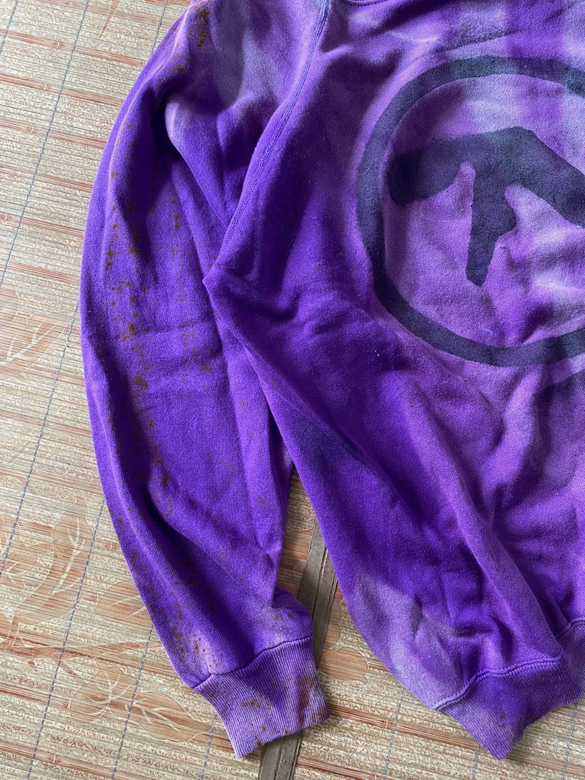 Japanese Brand Fan Made Aphex Twins Logo Sweatshirt Disstressed Size US XXL / EU 58 / 5 - 4 Thumbnail