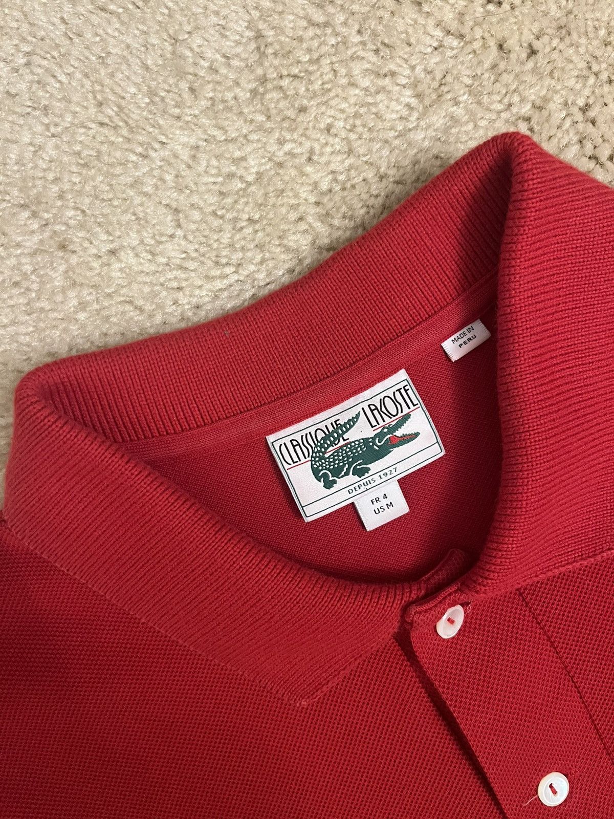 Lacoste Lacoste Polo Size US M / EU 48-50 / 2 - 3 Thumbnail