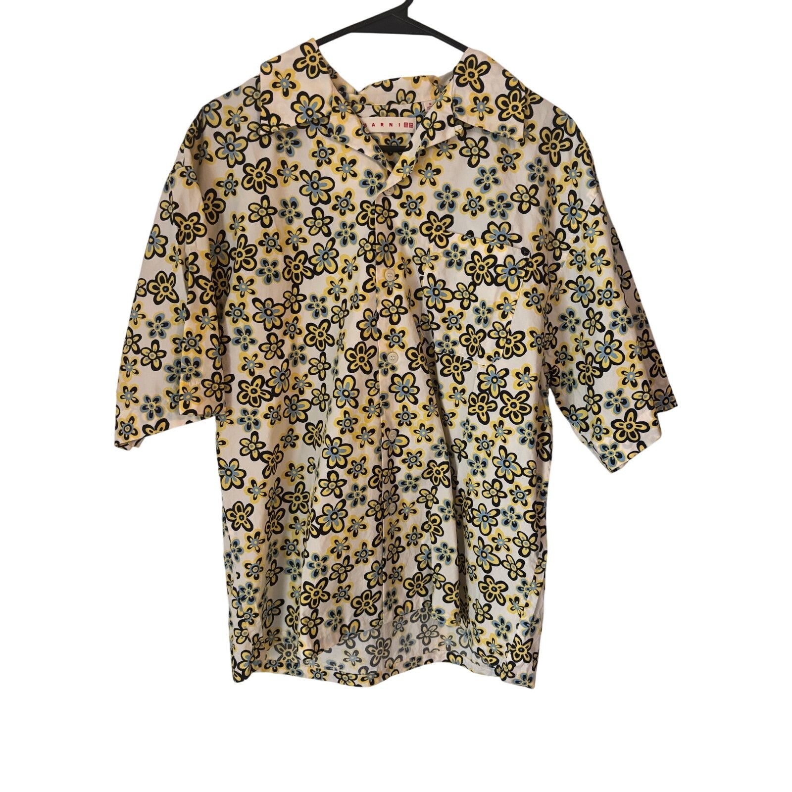 Marni × Uniqlo Marni x Uniqlo Floral Camp Collar Shirt – Size M Size US M / EU 48-50 / 2 - 1 Thumbnail
