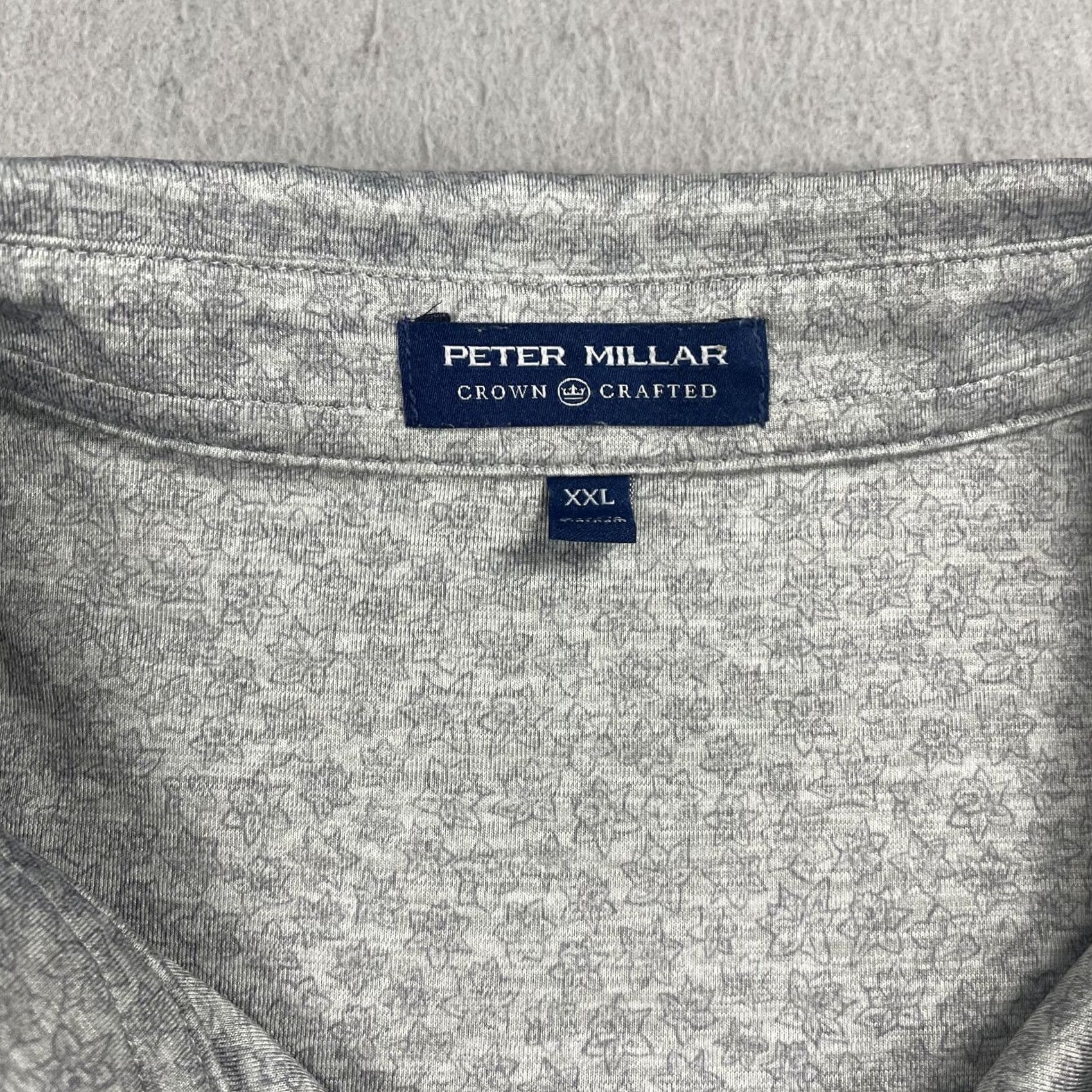 Peter Millar Peter Millar Polo Shirt Mens 2XL Gray Crown Crafted Golf Ritz Carlton Orlando Polo Shirt Mens 2XL Gray Crown Crafted Golf Ritz Carlton Orlando Size US XXL / EU 58 / 5 - 4 Thumbnail