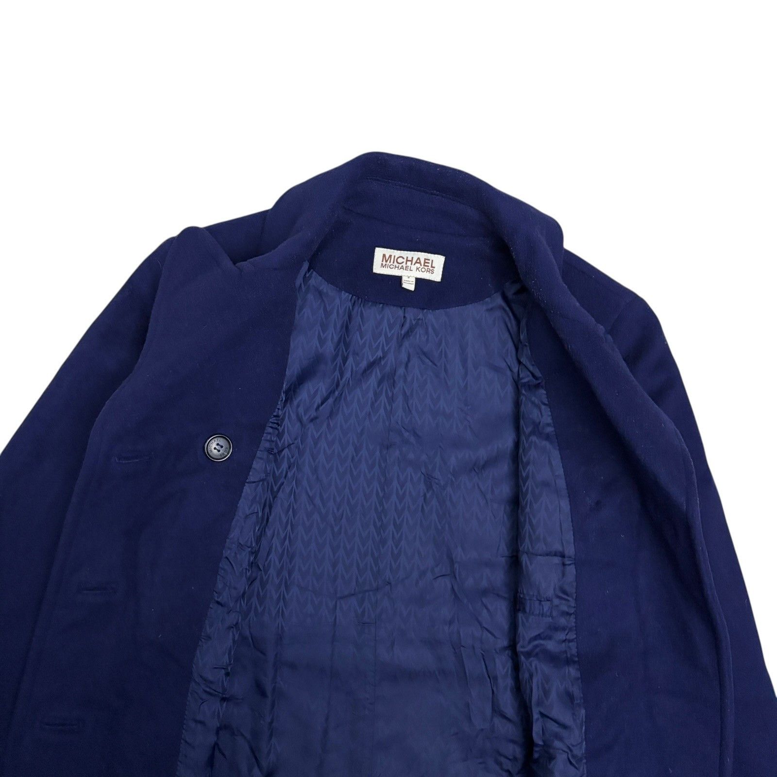 Michael Kors Michael Kors Wool Pea Coat Business Casual Trench Jacket 8 Size M / US 6-8 / IT 42-44 - 4 Thumbnail