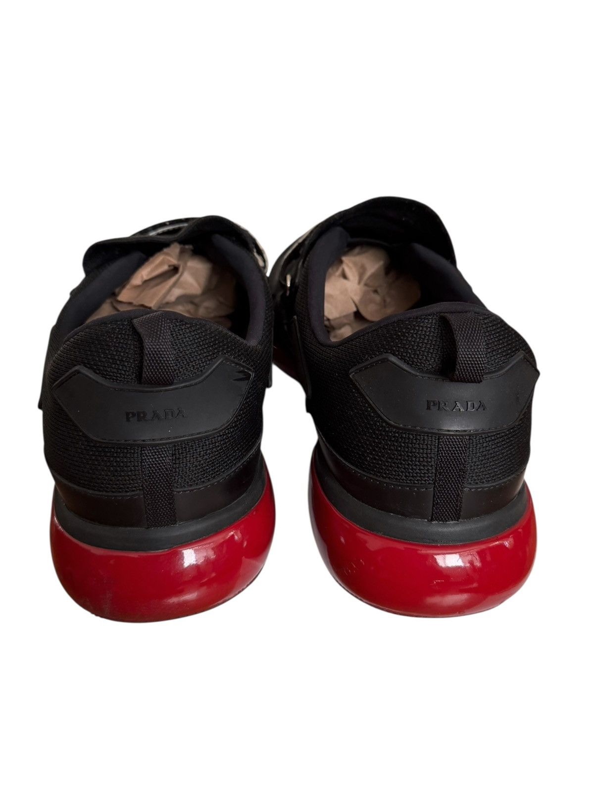Prada Cloudbust Black Red Bottom Soul Size US 12 / EU 45 - 5 Thumbnail