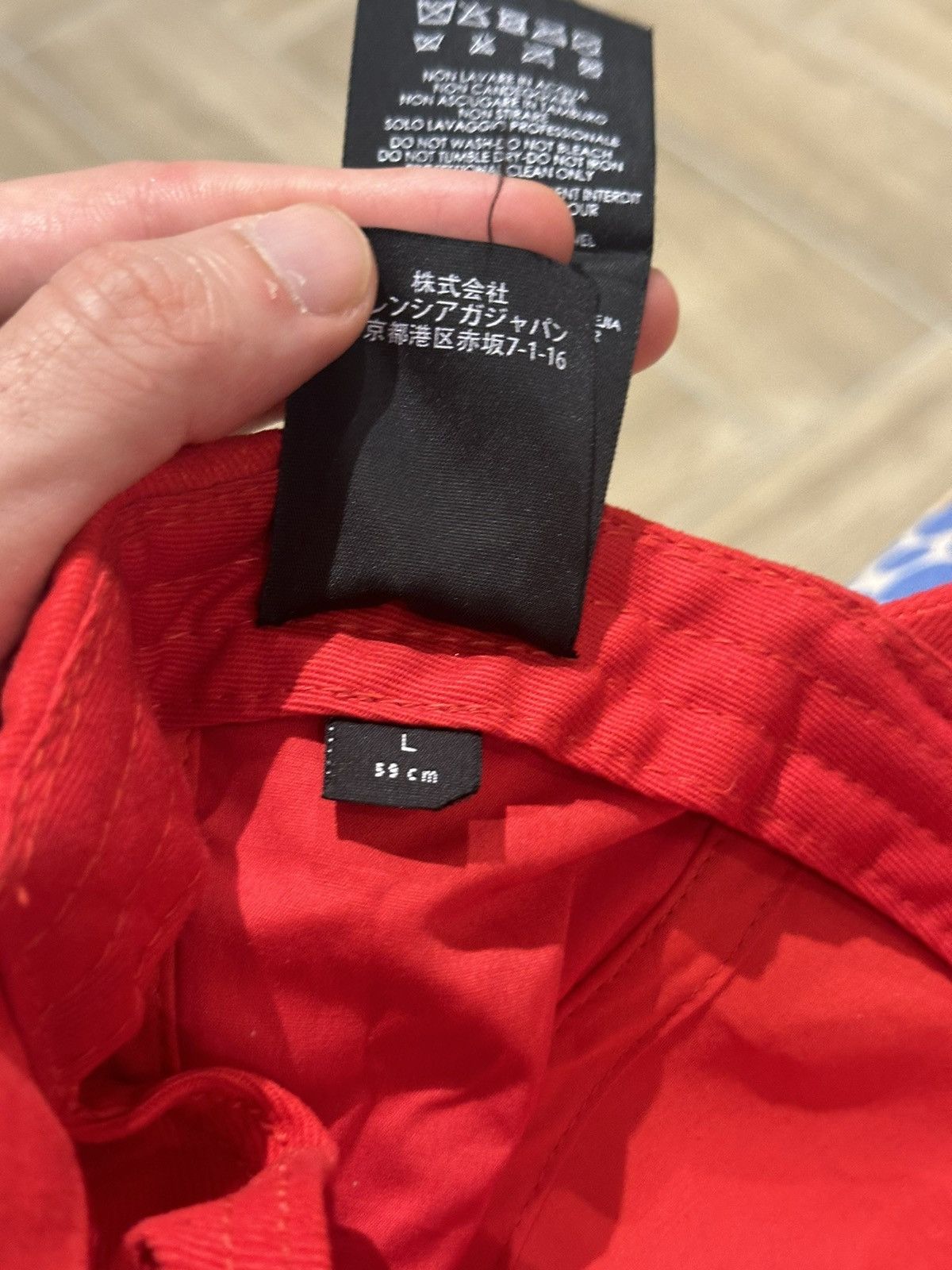 Balenciaga 495$ Balenciaga Gothic Embroidered Text Cap Size ONE SIZE - 8 Thumbnail