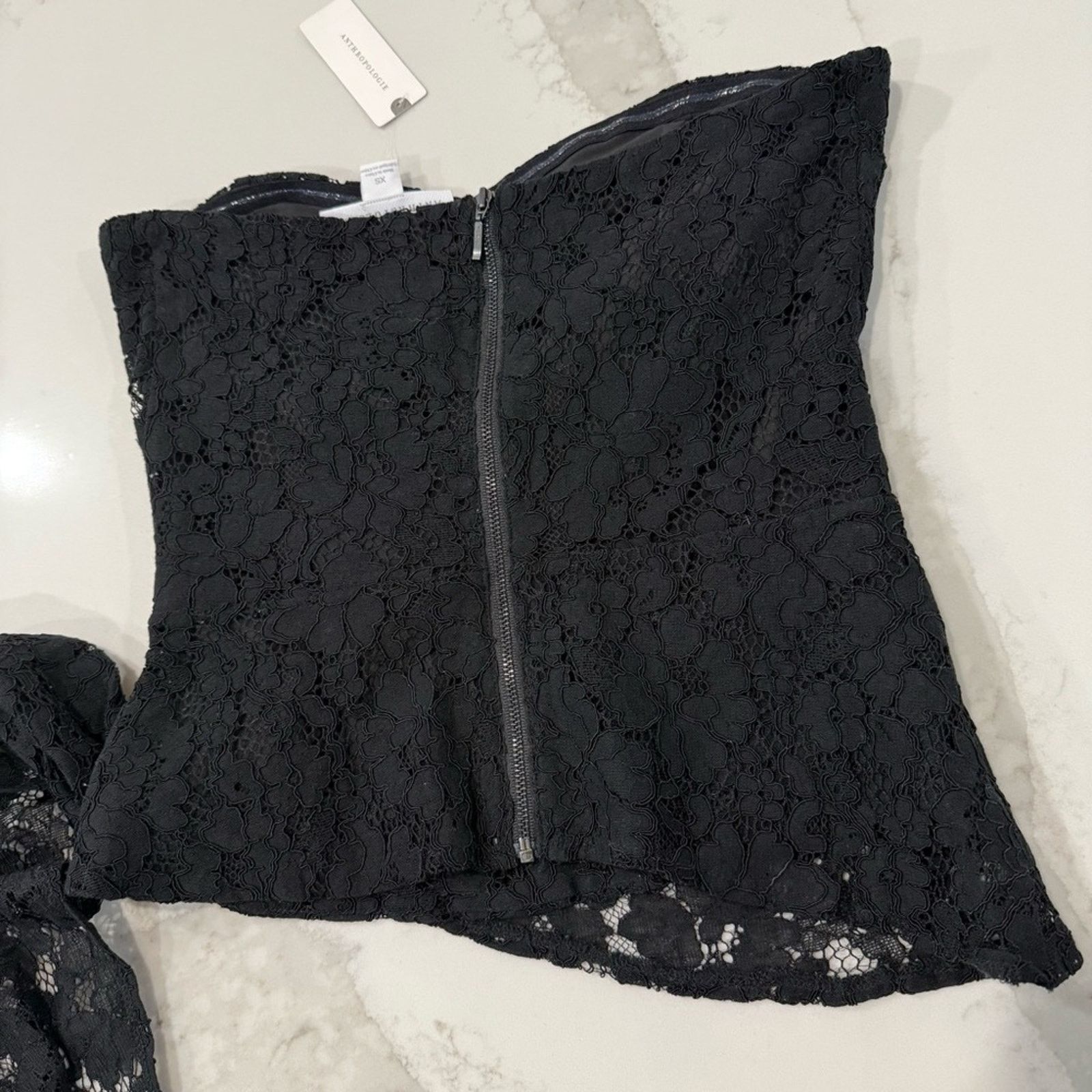 Anthropologie Mare Mare x Anthropologie NWT Corset Lace TubeTop Womens XS Size XS / US 0-2 / IT 36-38 - 9 Thumbnail