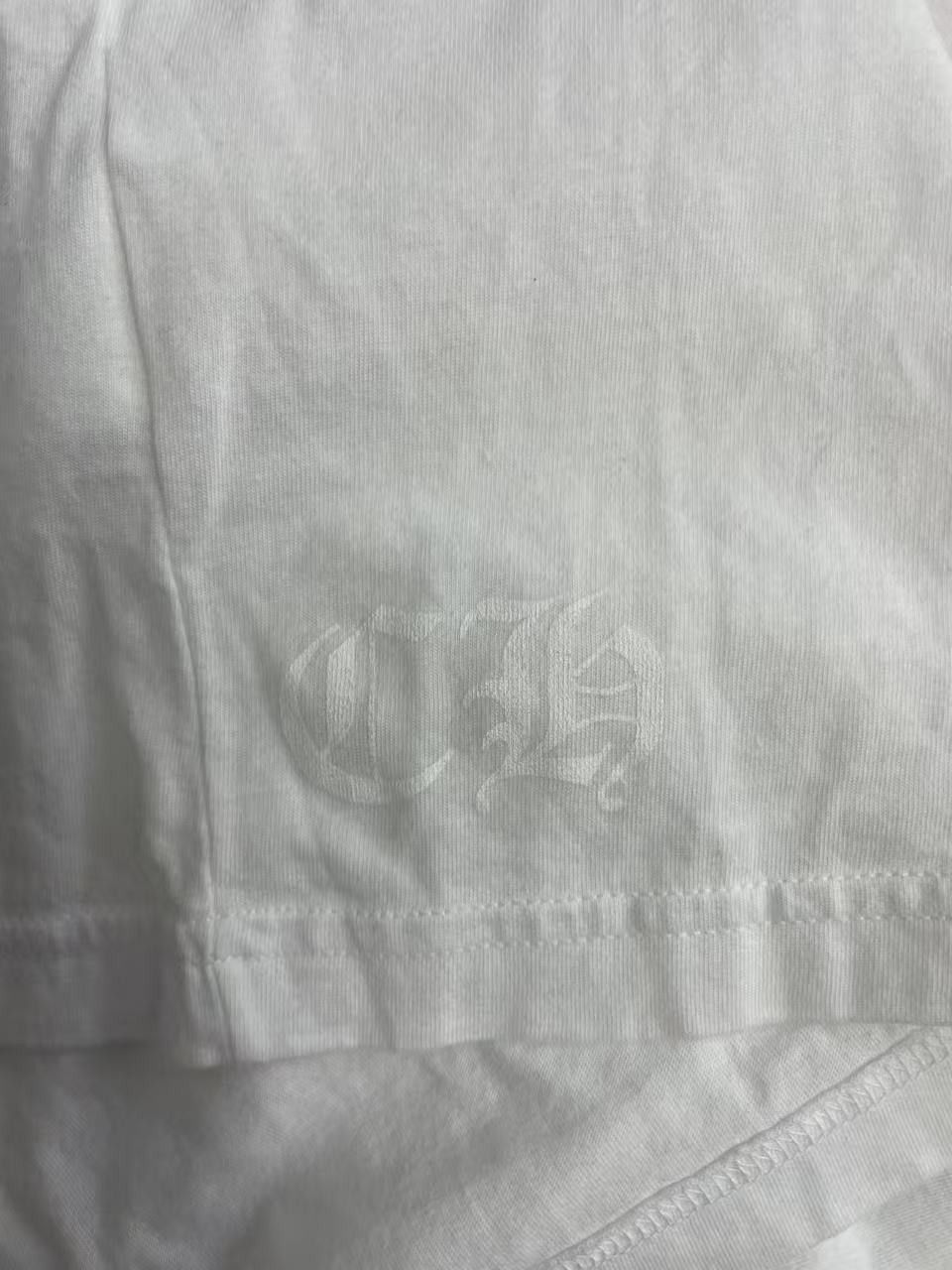 Chrome Hearts Chrome Hearts Paris Exclusive BS Fleur White Long Sleeve Tee Size US XXL / EU 58 / 5 - 4 Thumbnail