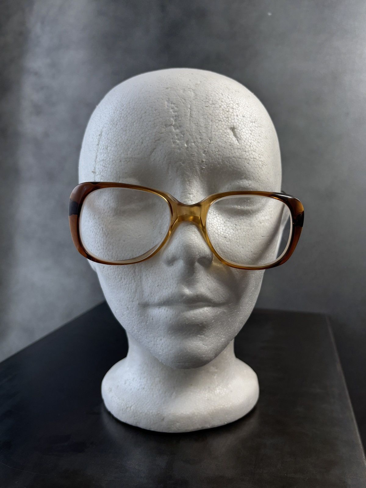 Vintage 1970s Acetate Eyeglasses 80s Vintage Frames Size ONE SIZE - 14 Thumbnail
