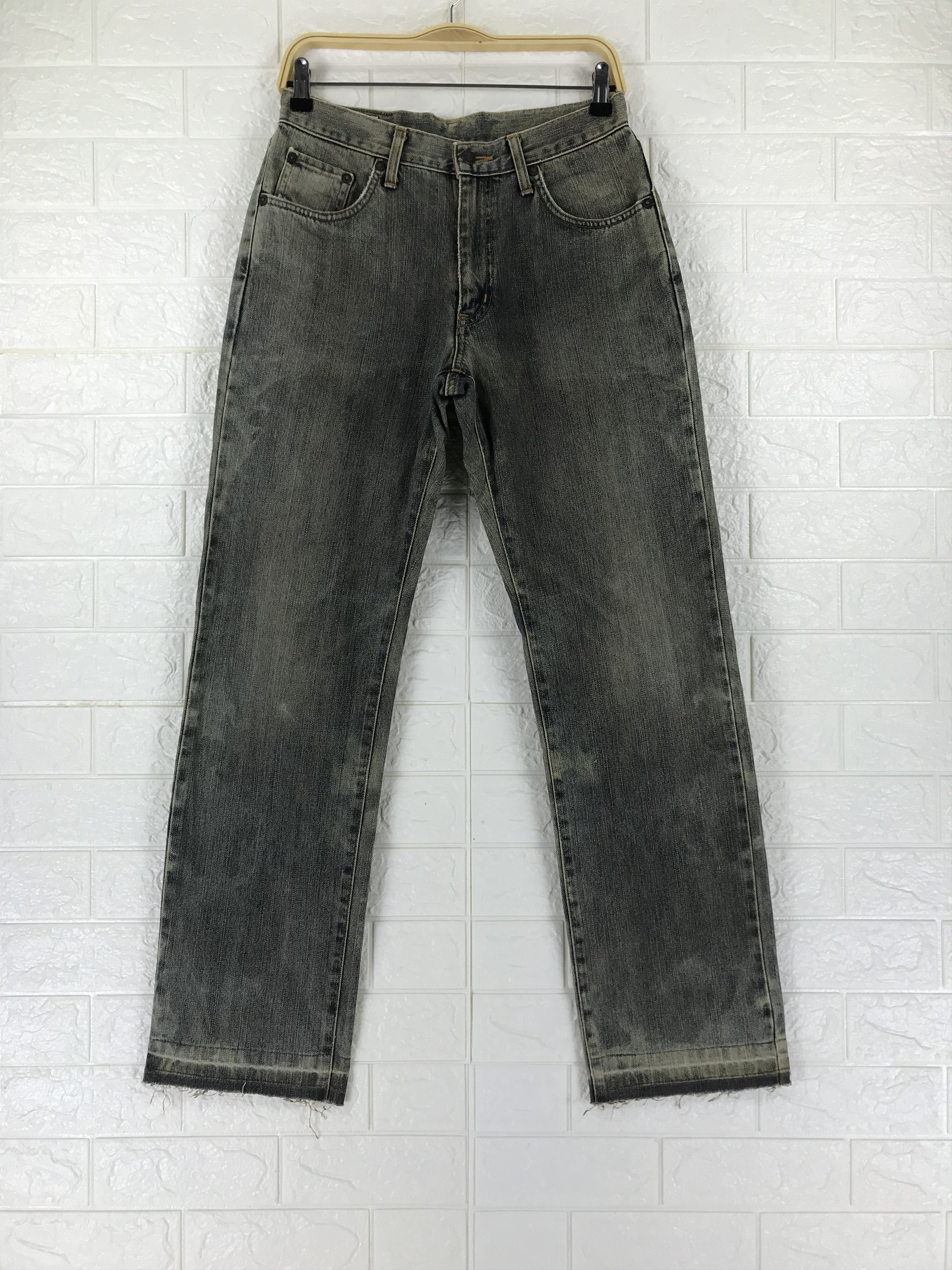 Edwin Vintage Edwin 404 Bleach Rusty Jeans Size US 29 - 1 Thumbnail