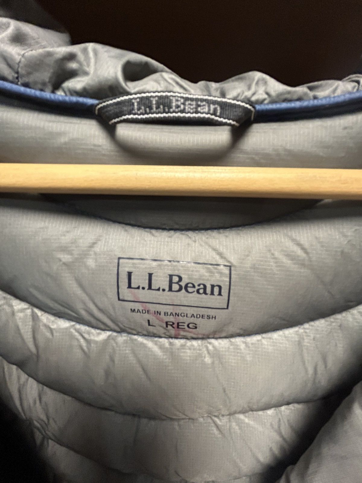 L.L. Bean Women's LL Bean Ultralight Down Coat Size L / US 10 / IT 46 - 4 Thumbnail