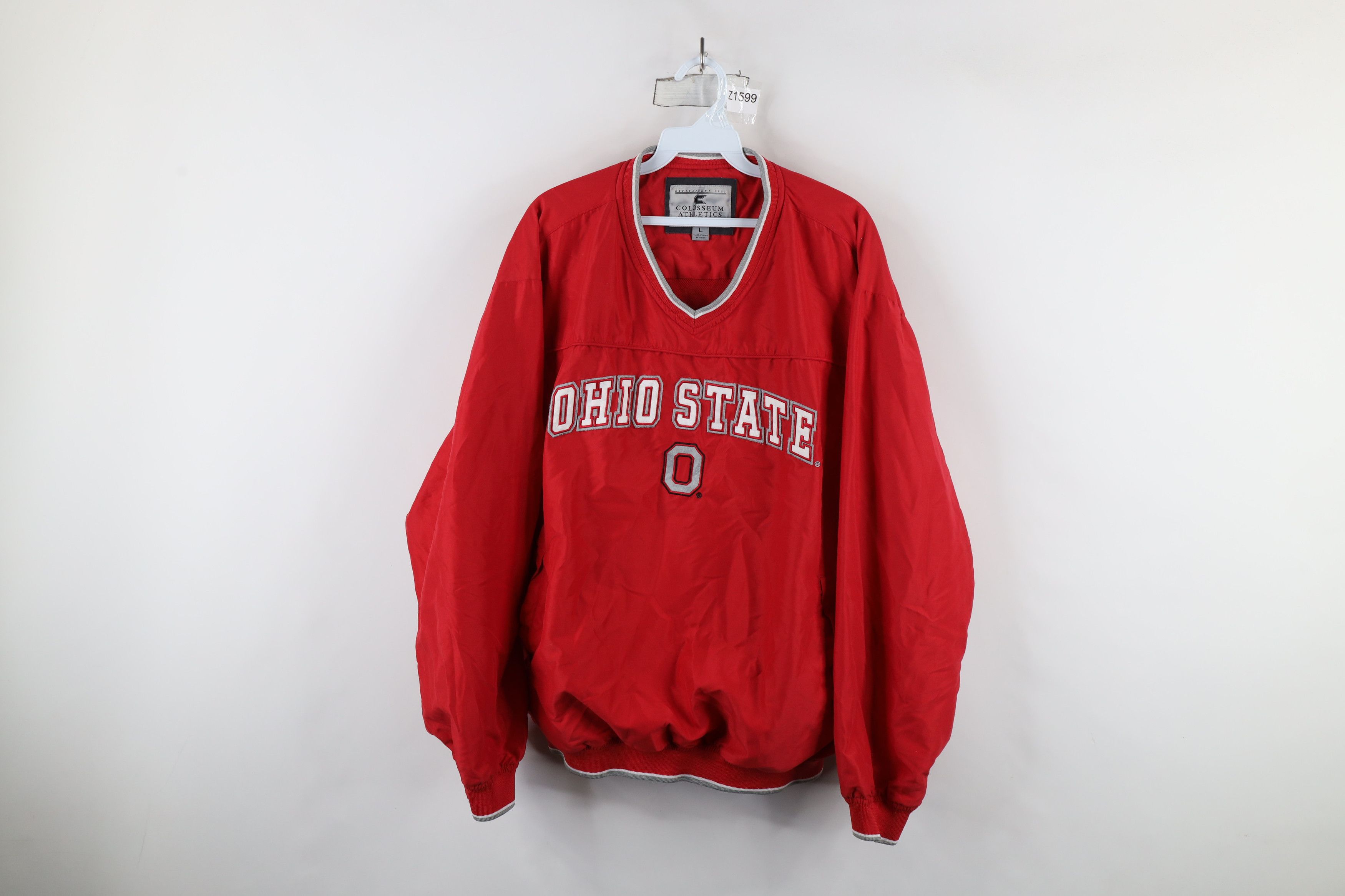 Vintage Vintage 90s Ohio State University Windbreaker Jacket Size US L / EU 52-54 / 3 - 1 Thumbnail