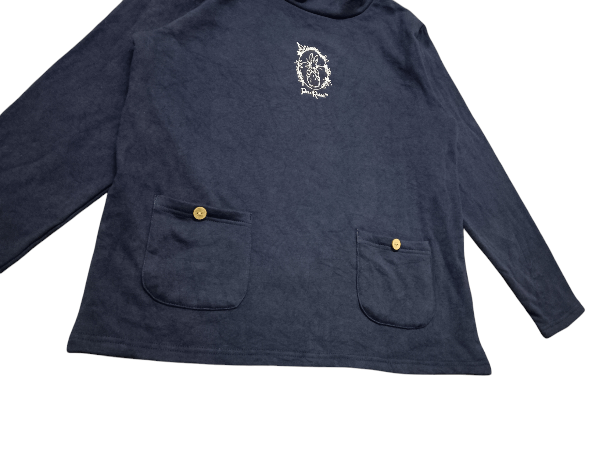 Cartoon Network × Disney × Vintage Vintage Peter Rabbit Disney Cartoon Pocket Sweatshirt Size M / US 6-8 / IT 42-44 - 5 Thumbnail