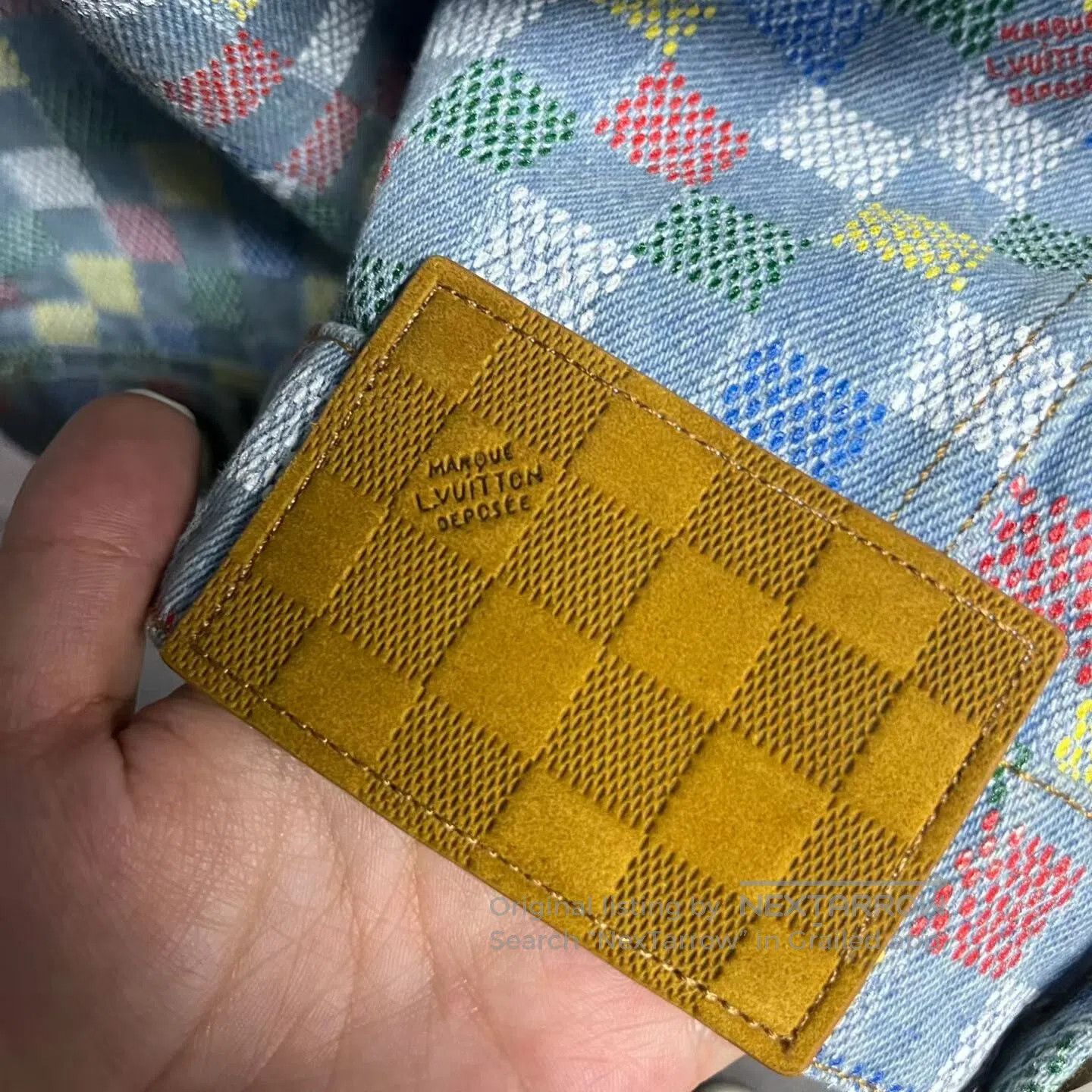 Louis Vuitton Louis Vuitton Colorful denim adjustable loop belt jacket| Size US M / EU 48-50 / 2 - 3 Thumbnail
