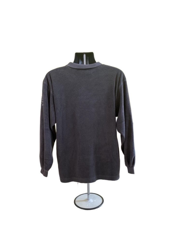 Harley Davidson Men's Harley Davidson Gray Long Sleeve Polo Shirt Size M Size US M / EU 48-50 / 2 - 2 Thumbnail