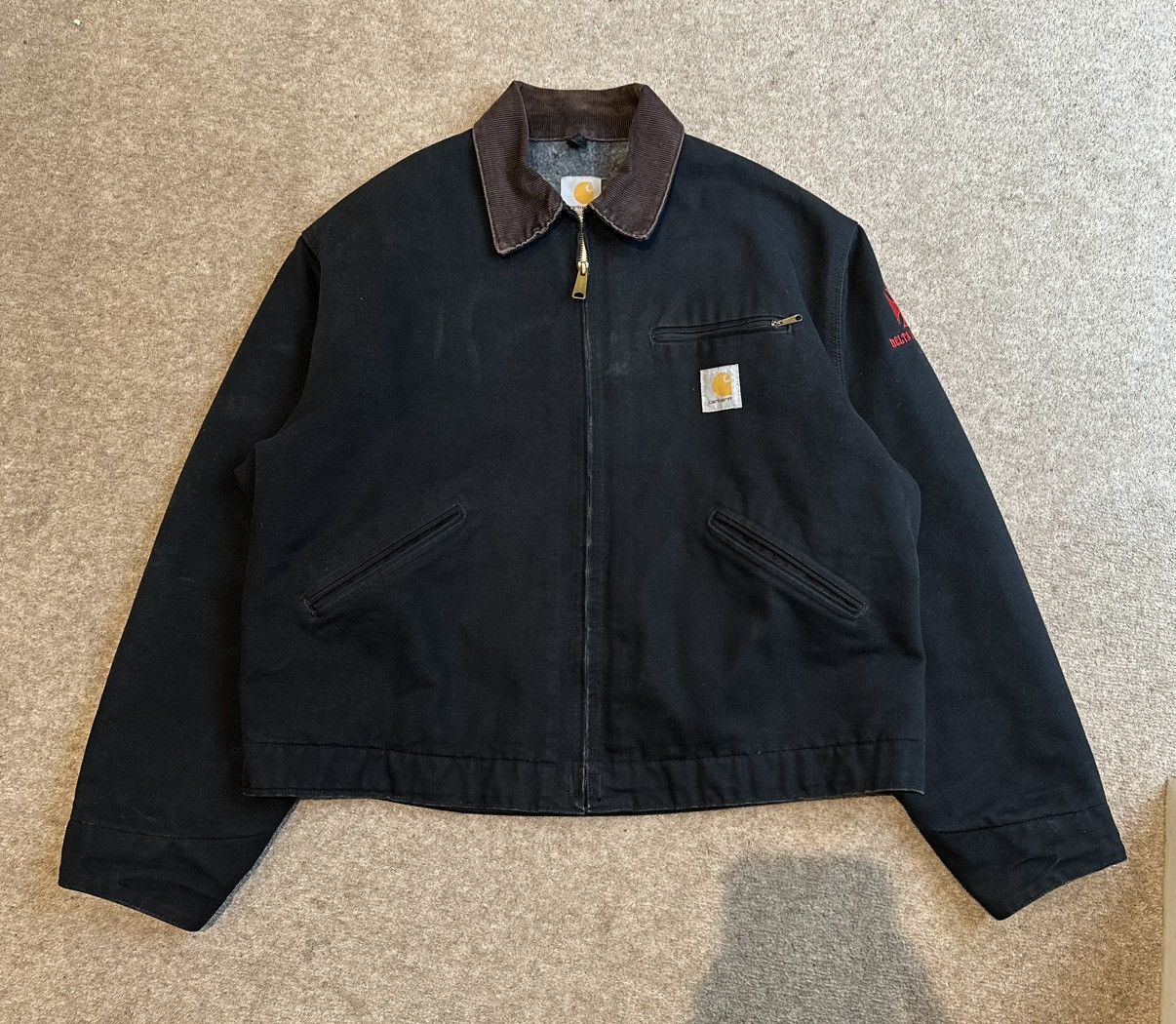 Carhartt × Vintage J01 blk stockton Carhartt Jacket Size US L / EU 52-54 / 3 - 1 Thumbnail