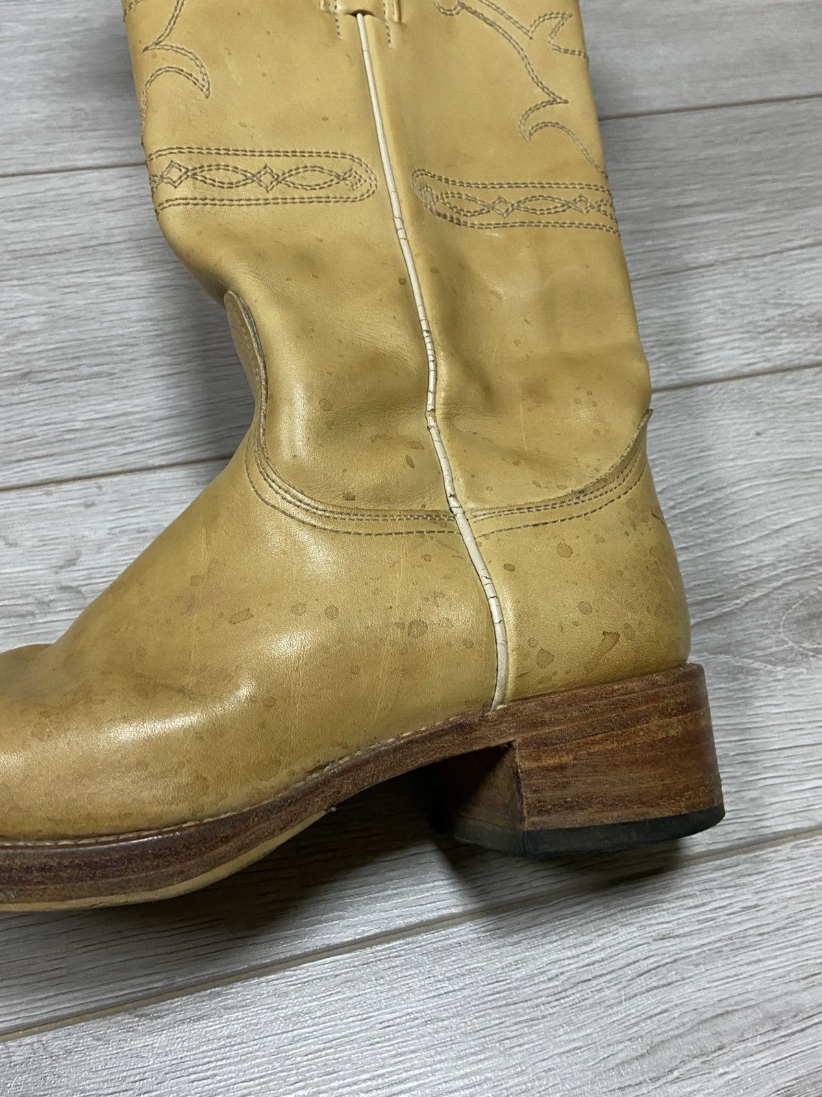 Sendra Sendra Leather patterns high Boots Philips sole Size US 8.5 / EU 41-42 - 7 Thumbnail